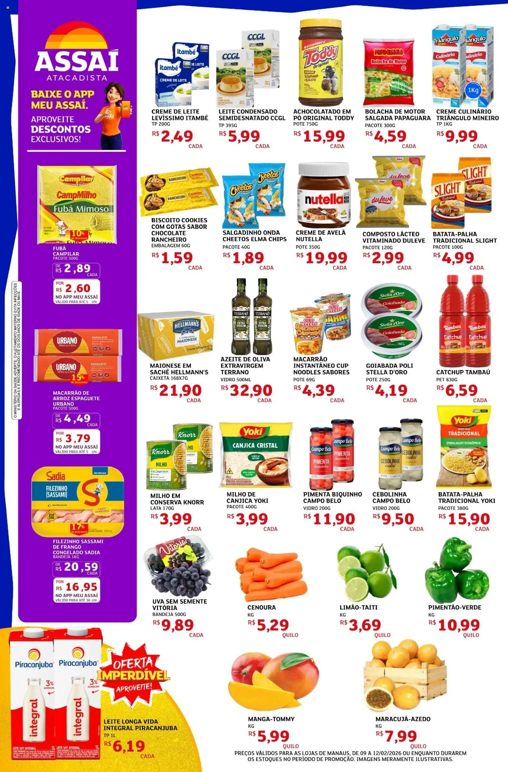 Encarte Assaí Atacadista - folheto válido a partir de 09/02/2026 página 2 de 4