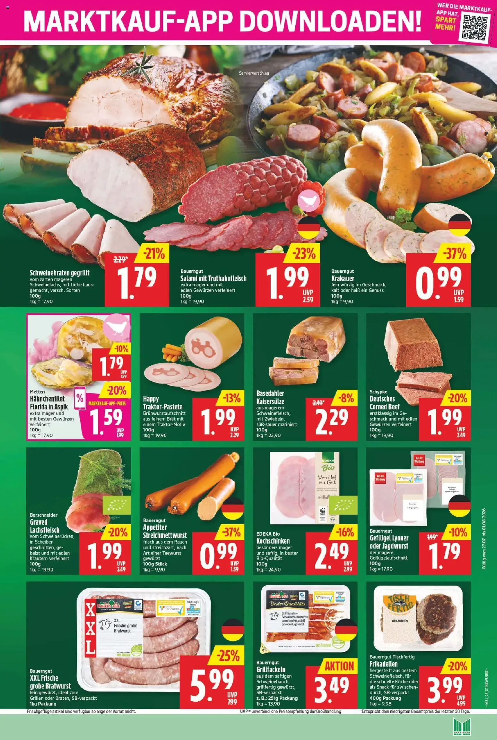 Marktkauf Prospekt - Gültiger Prospekt ab 27.07.2026, Seite 5 von insgesamt 37