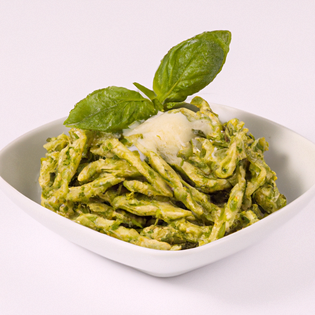 Recipe preview Best Homemade Vegetarian Basil Pesto Pasta