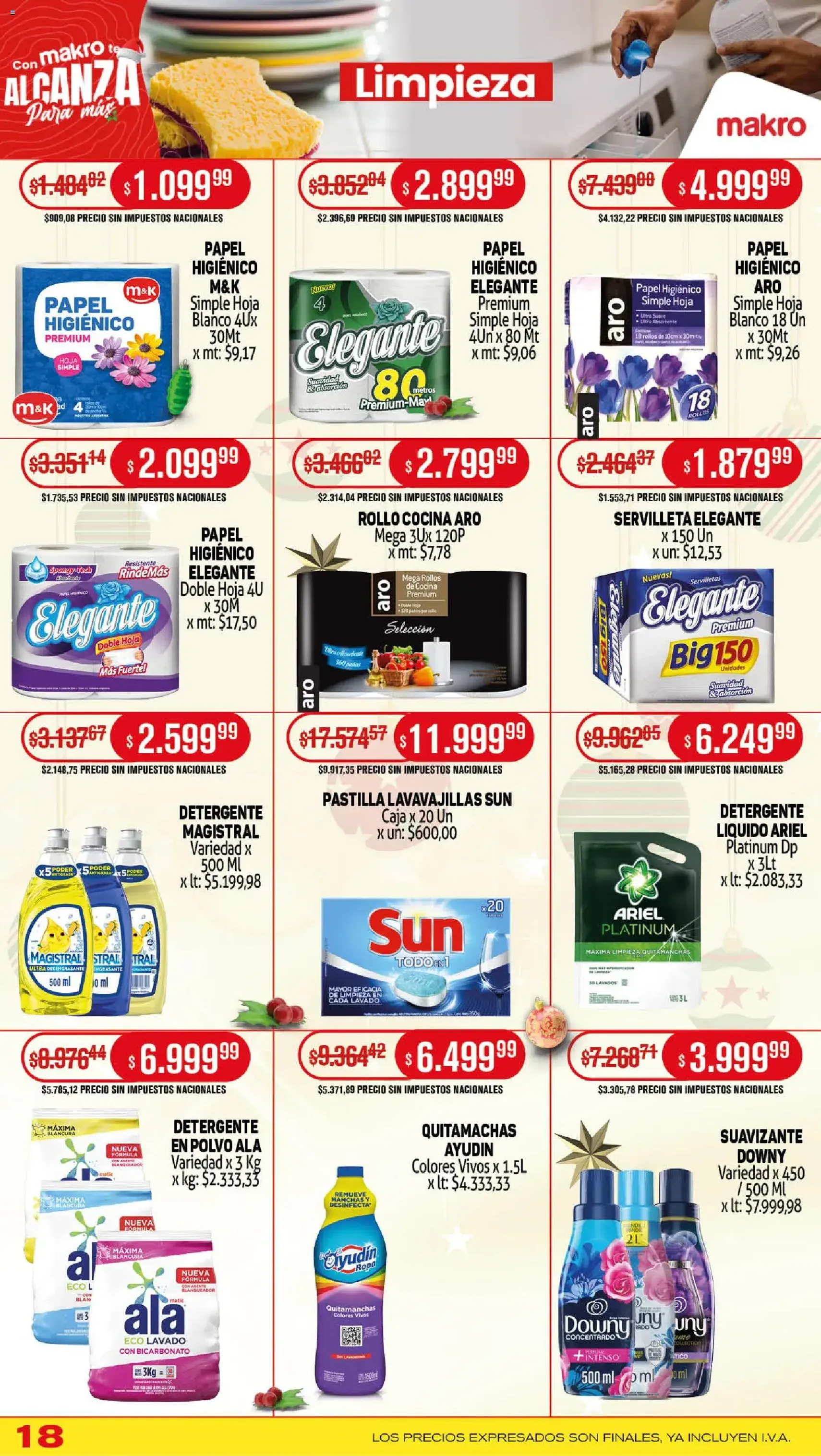 Makro ofertas - folleto válido desde 04/11/2025 página 18 de 21