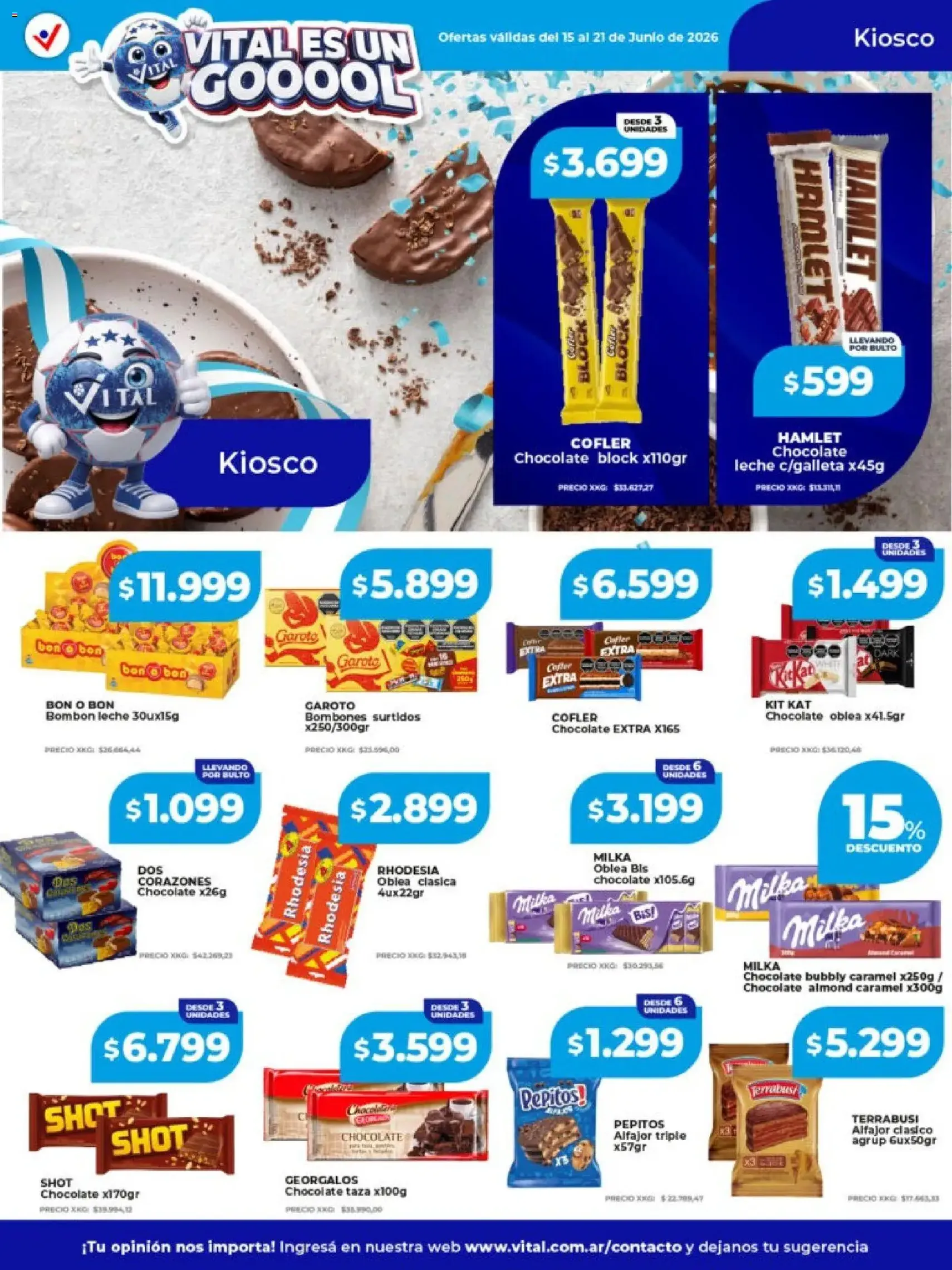 Vital - Ofertas - folleto válido desde 15/06/2026 página 18 de 22