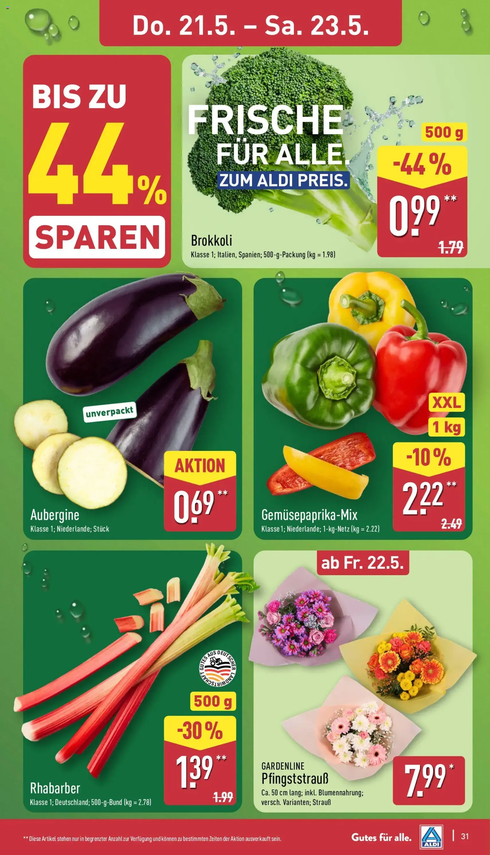 Aldi Prospekt - Gültiger Prospekt ab 18.05.2026, Seite 31 von insgesamt 44