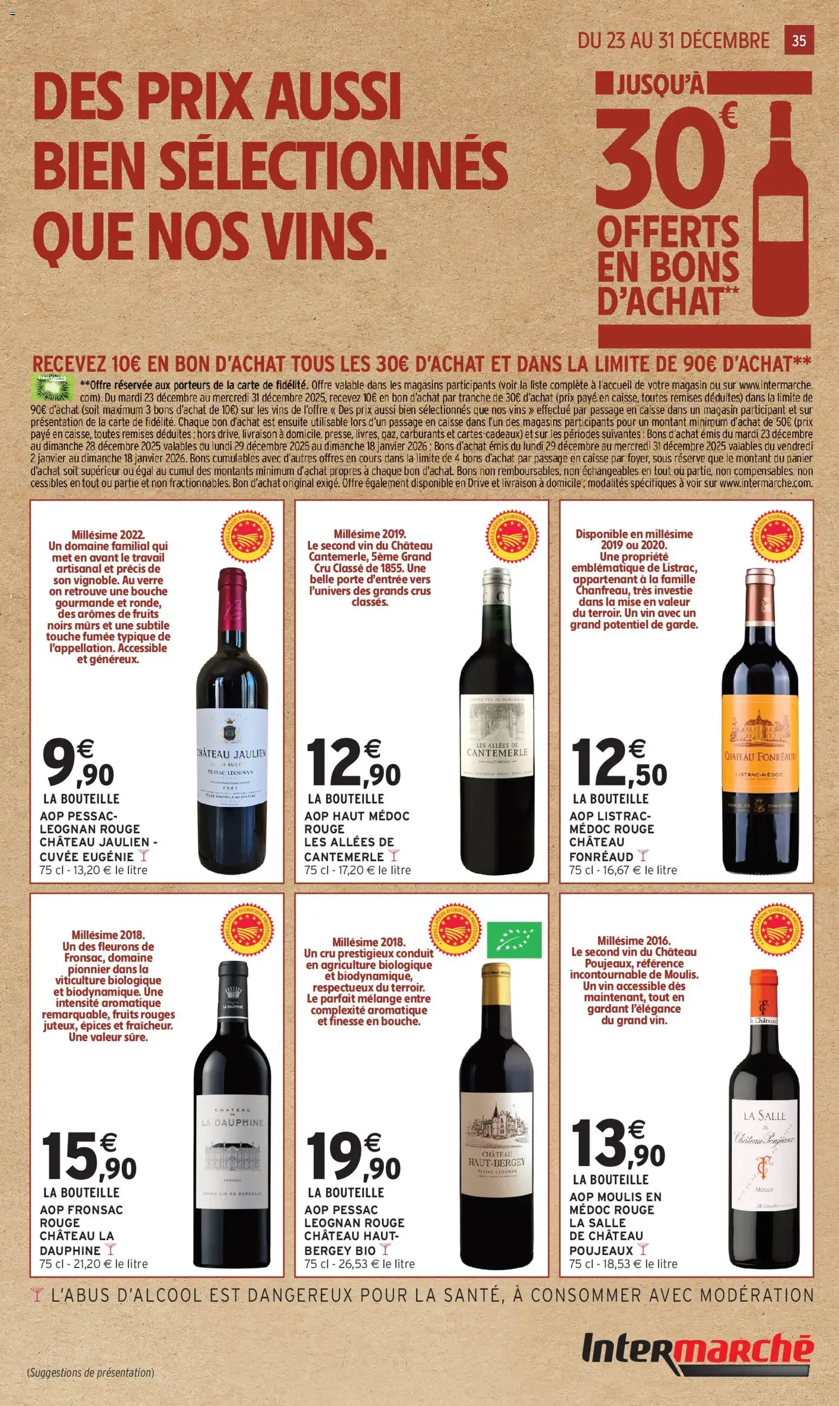 Intermarché catalogue semaine 52 - brochure valable à partir du 23/12/2025, page 35 sur 44
