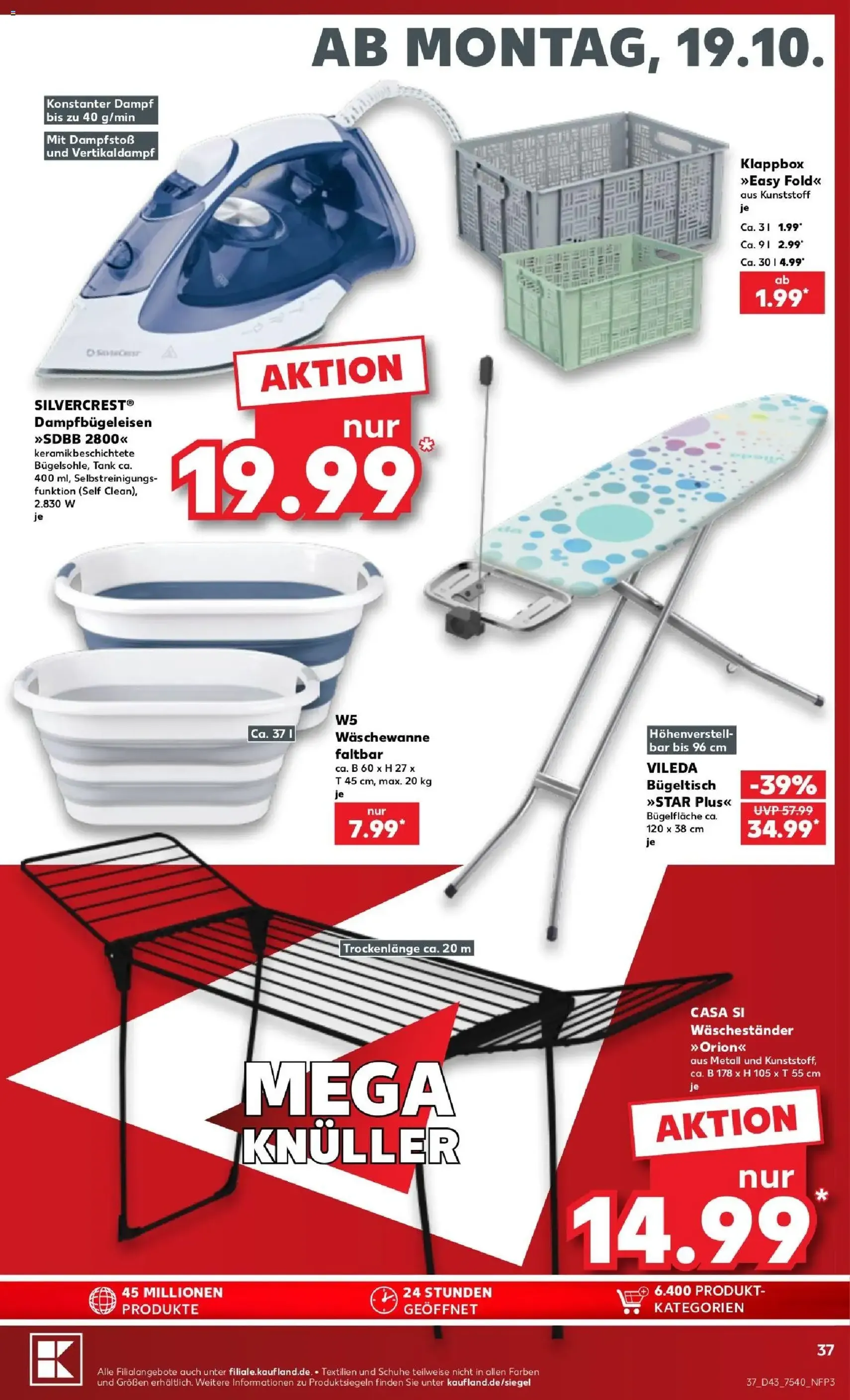 Kaufland Prospekt - Gültiger Prospekt ab 19.10.2026, Seite 37 von insgesamt 68