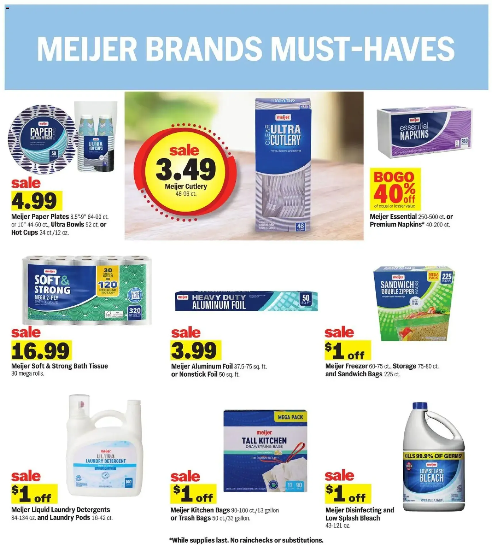 Meijer Weekly Ad - valid flyer from 08/05/2026, page 20 of 37