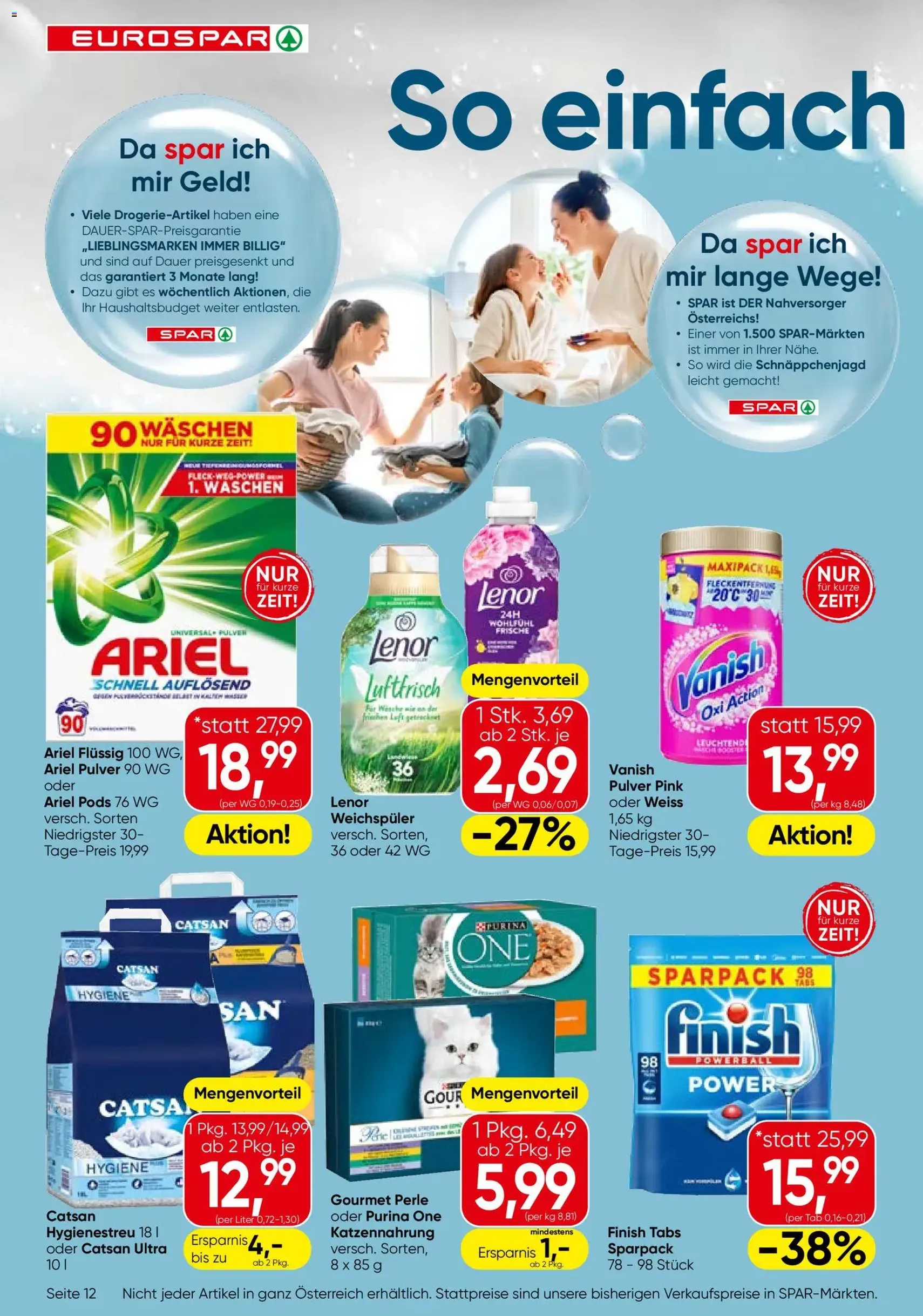 Eurospar Flugblatt - Gültiger Prospekt ab 02.01.2026, Seite 12 von insgesamt 16