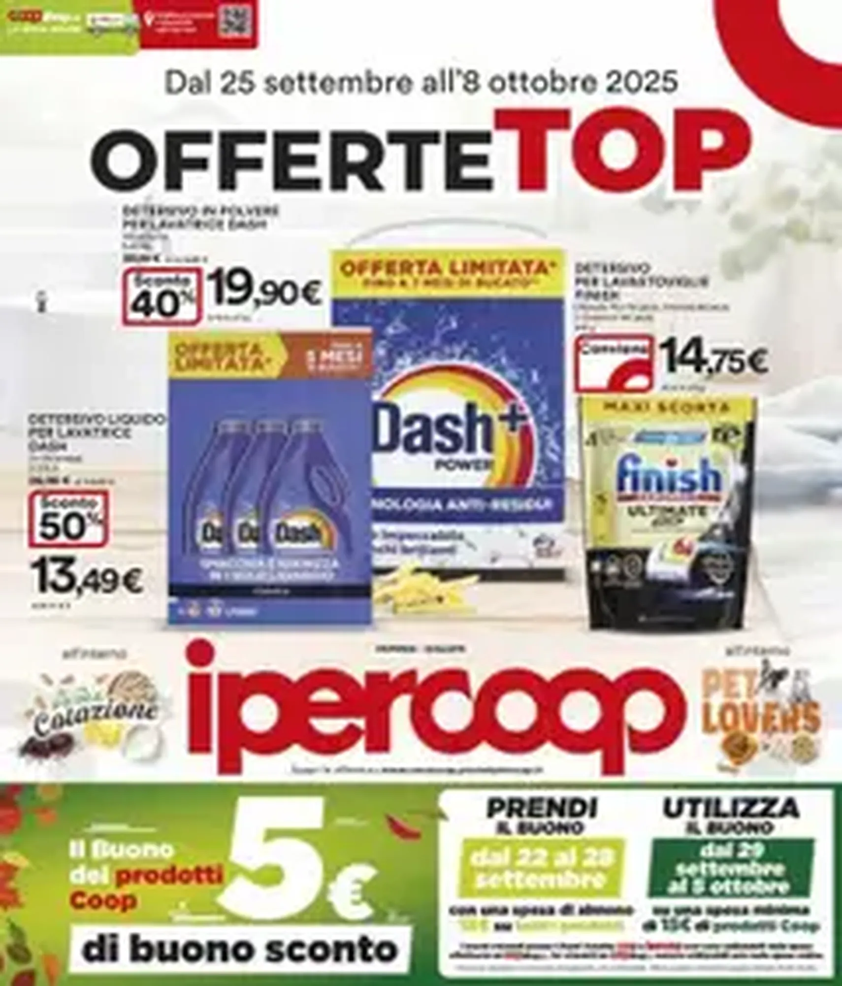 Volantino Ipercoop - volantino valido dal 25/09/2025 pagina 1 di 1