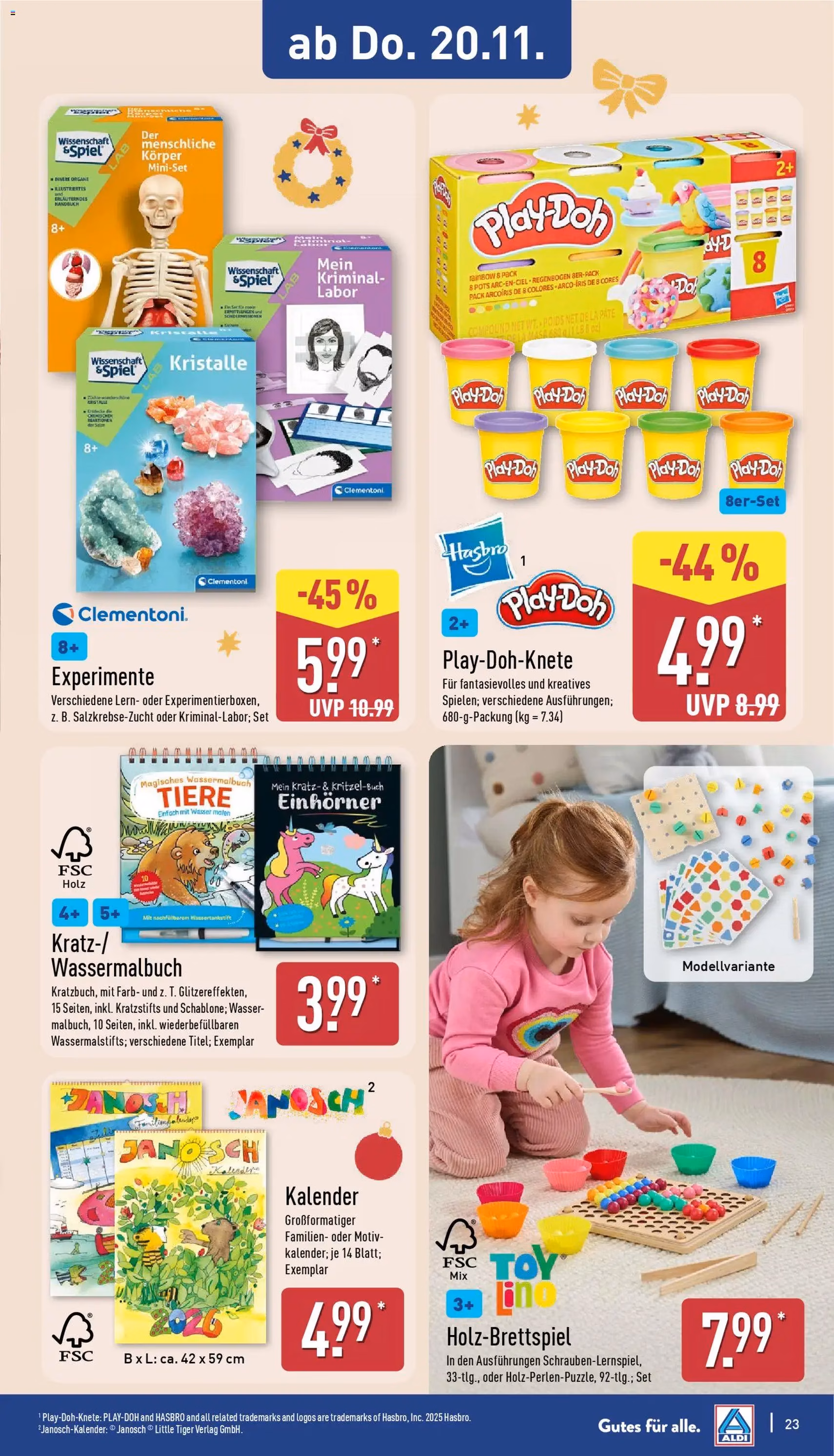 Aldi Prospekt - Gültiger Prospekt ab 17.11.2025, Seite 23 von insgesamt 50