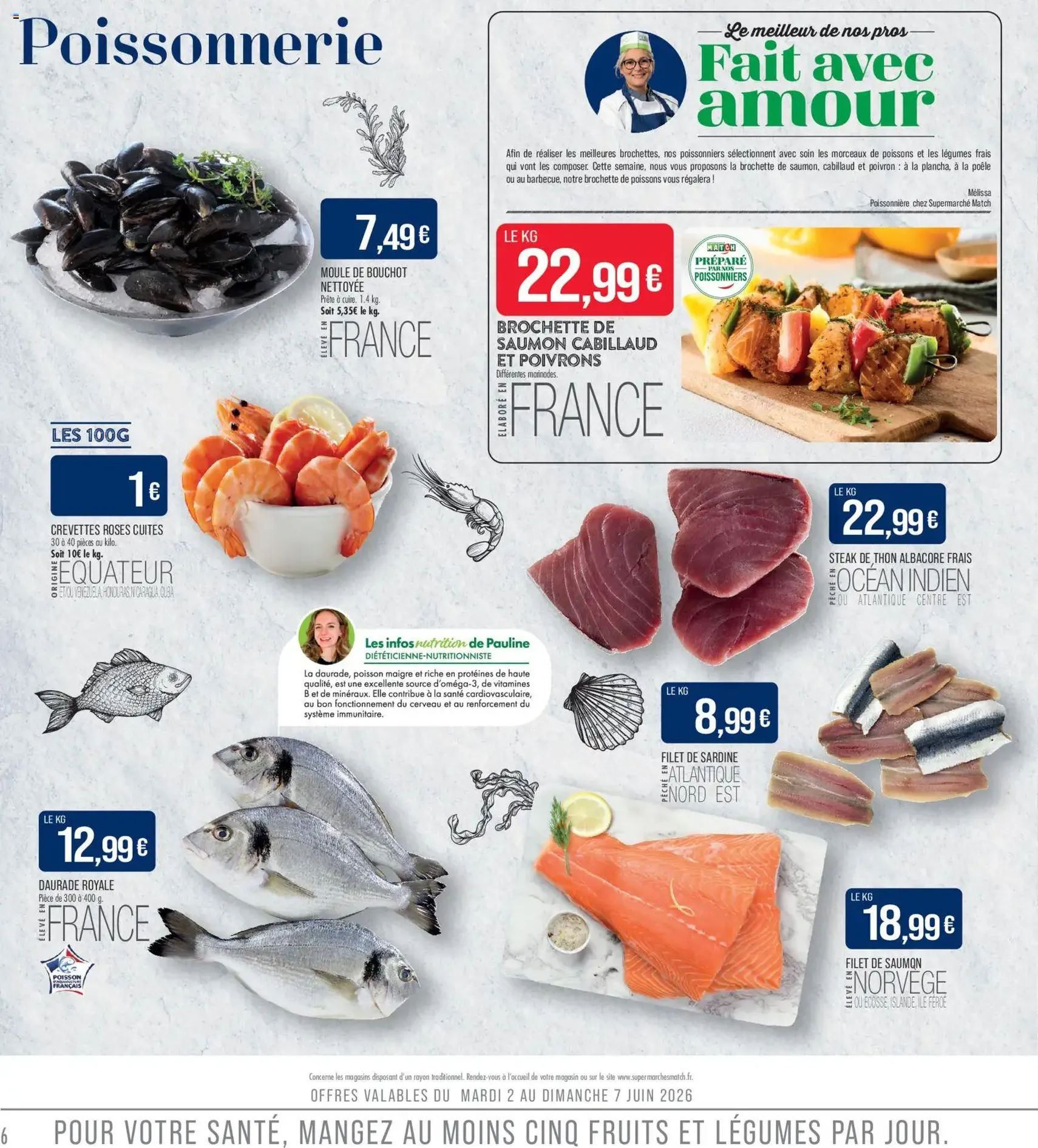 Match Supermarché catalogue - brochure valable à partir du 02/06/2026, page 6 sur 22