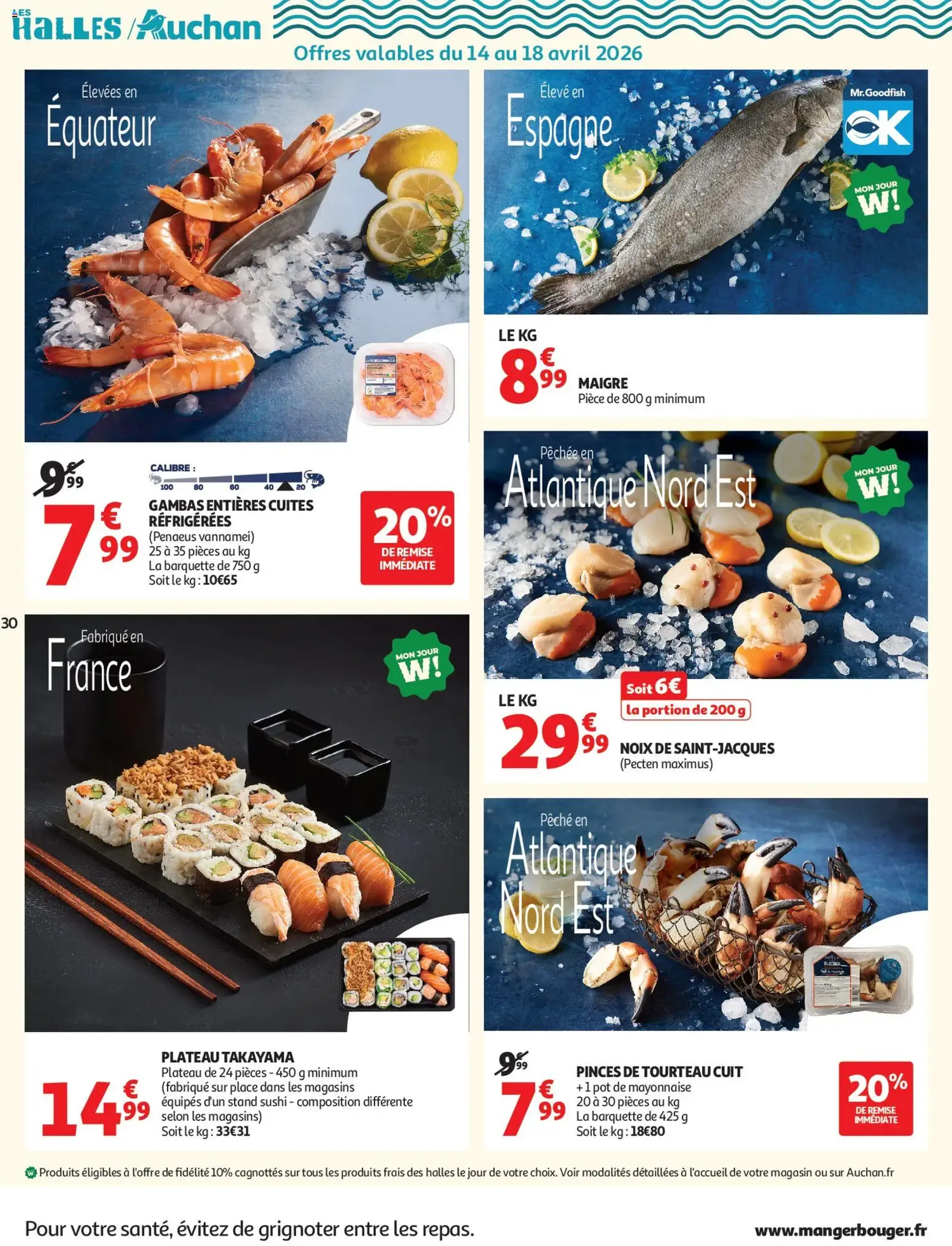 Auchan prospectus - brochure valable à partir du 14/04/2026, page 30 sur 52