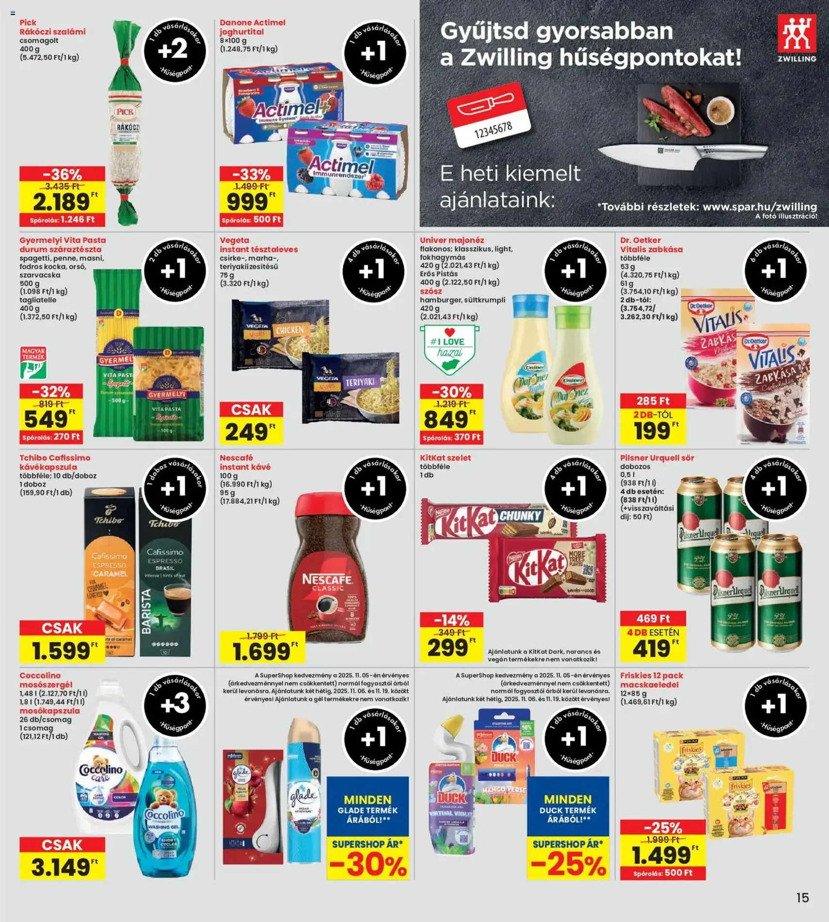 Interspar Black Friday - 2025.11.06. érvényes szórólap 15 oldal 20 oldalból