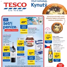 Tesco leták - Hypermarket - náhled letáku platný od 08.10.2025