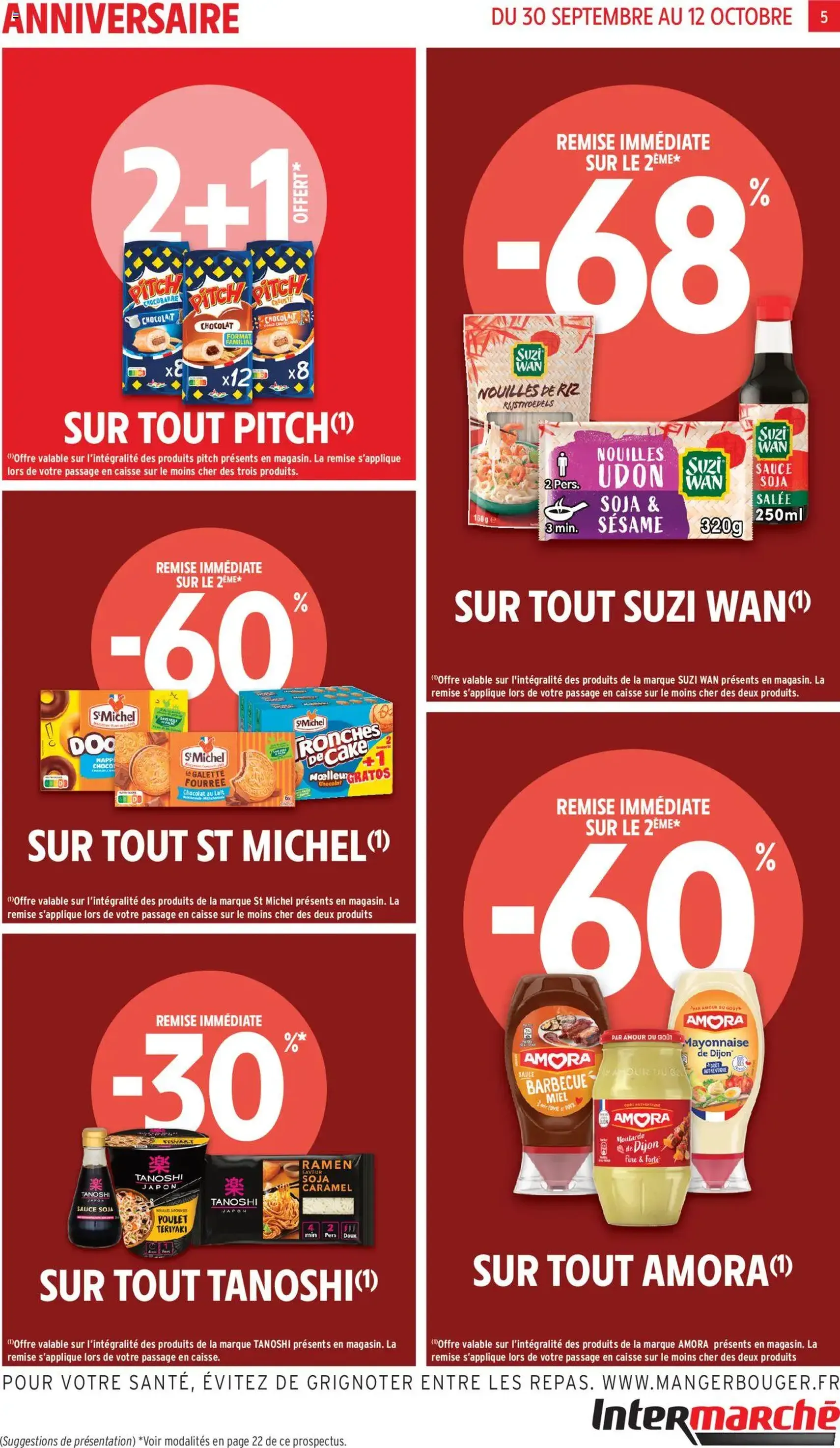 Intermarché - C'est encore notre très gros anniversaire - brochure valable à partir du 30/09/2025, page 5 sur 52