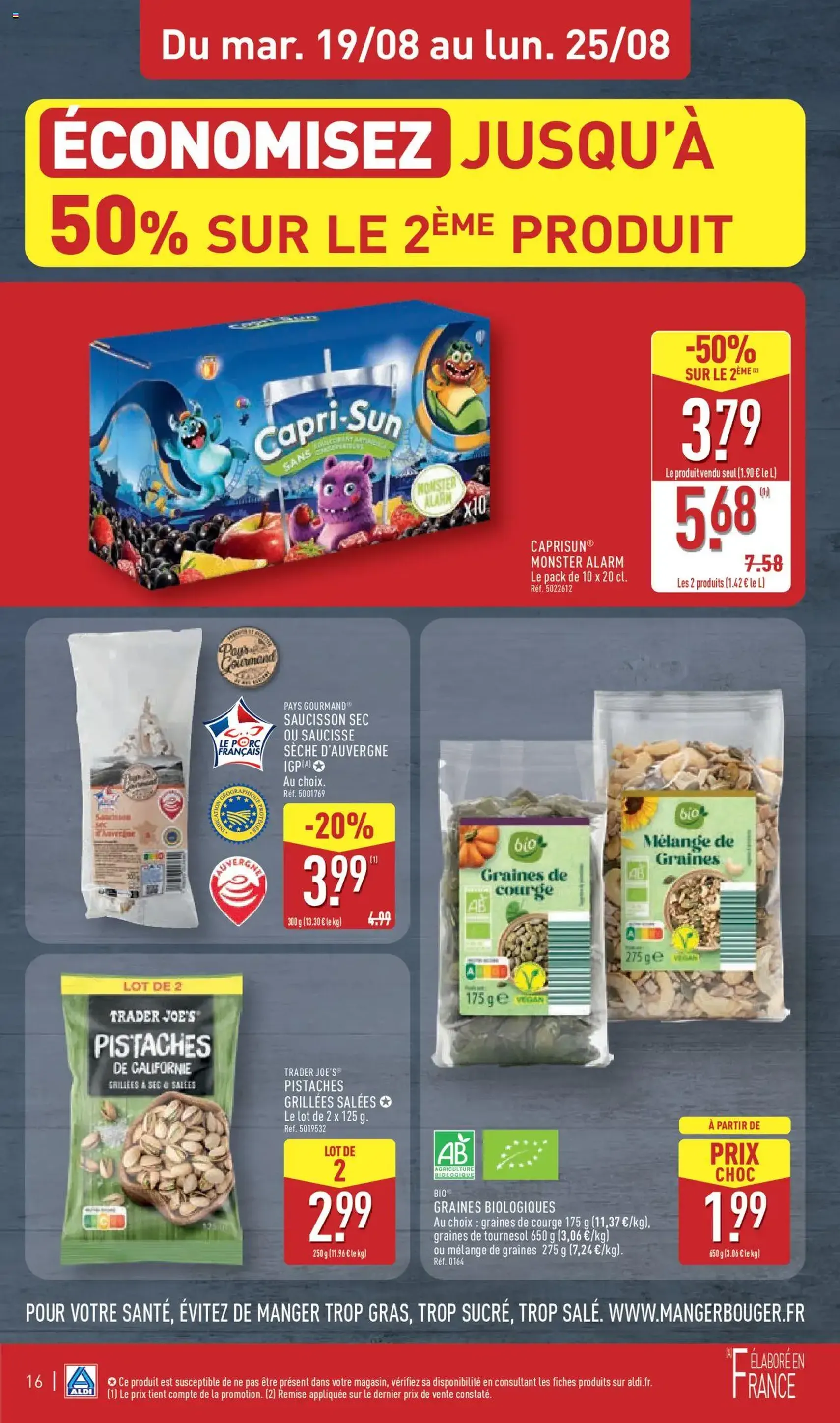 Aldi catalogue semaine 34 - brochure valable à partir du 19/08/2025, page 18 sur 43 Aldi catalogue semaine 34 - brochure valable à partir du 19/08/2025, page 18 sur 43