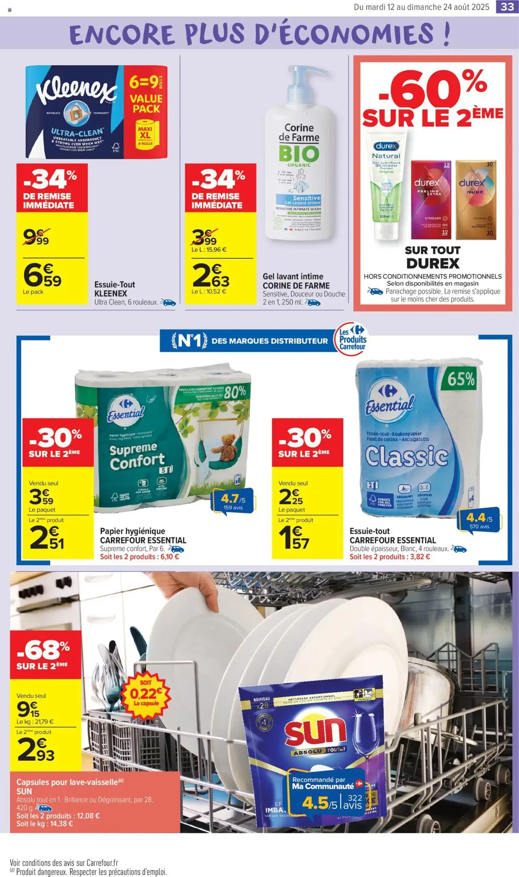 Carrefour Market catalogue semaine 33 - brochure valable à partir du 12/08/2025, page 35 sur 44