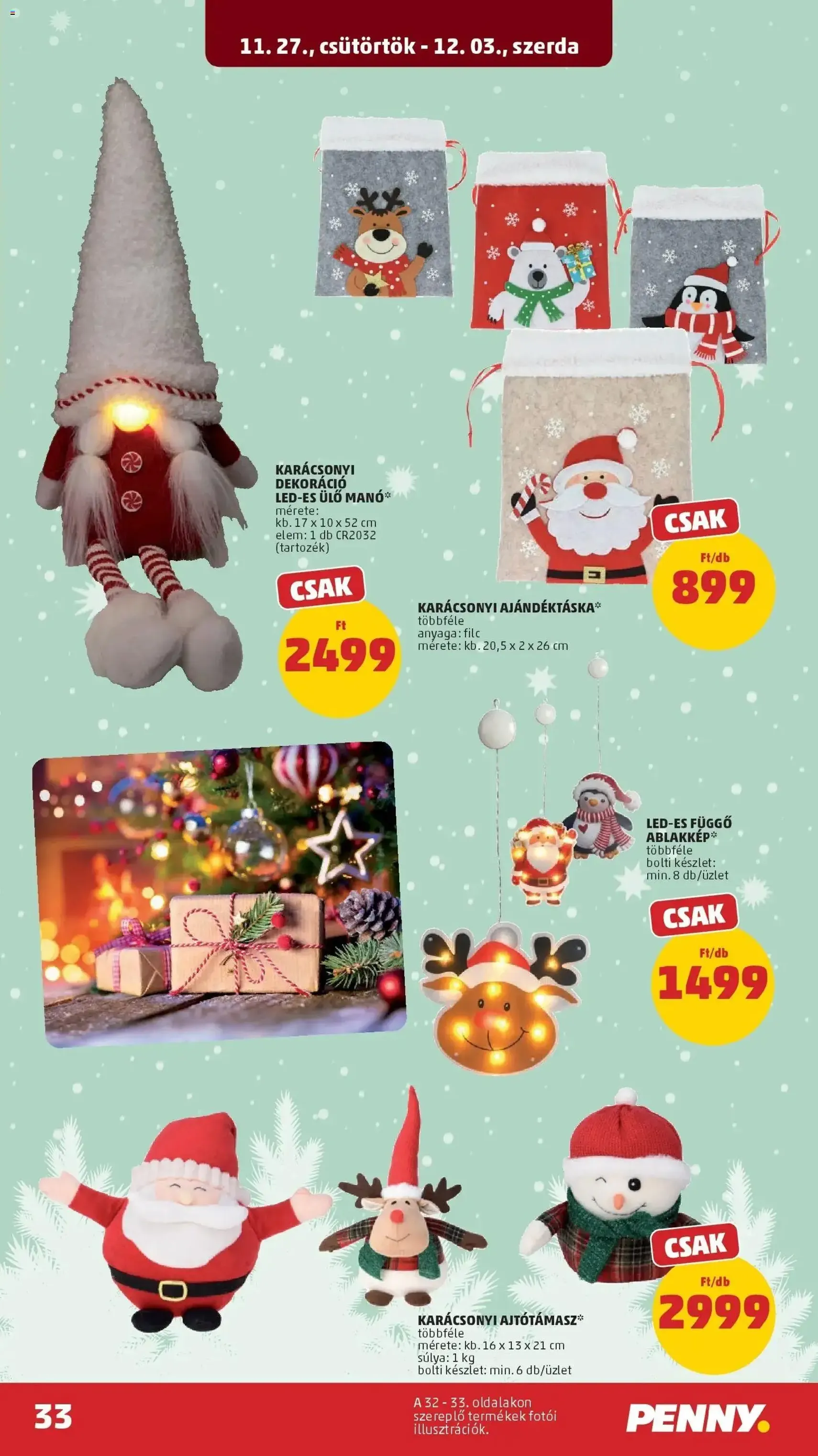 PENNY Akciós újság - 2025.11.27. érvényes szórólap 33 oldal 39 oldalból
