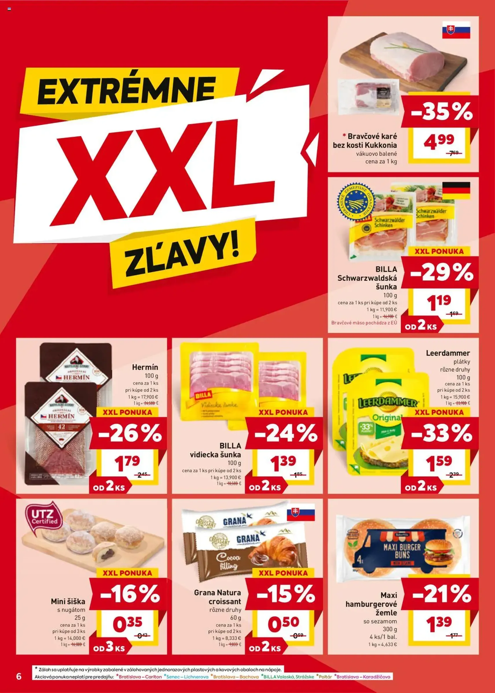 Billa leták - platný leták od 13.08.2025 strana 6 z 20