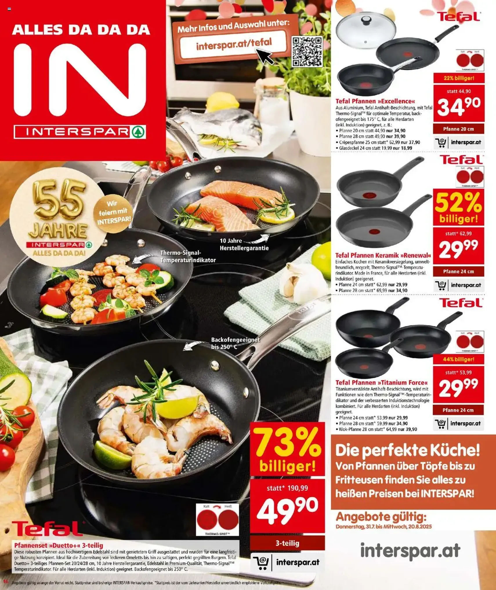 Interspar Flugblatt - Gültiger Prospekt ab 31.07.2025, Seite 16 von insgesamt 20