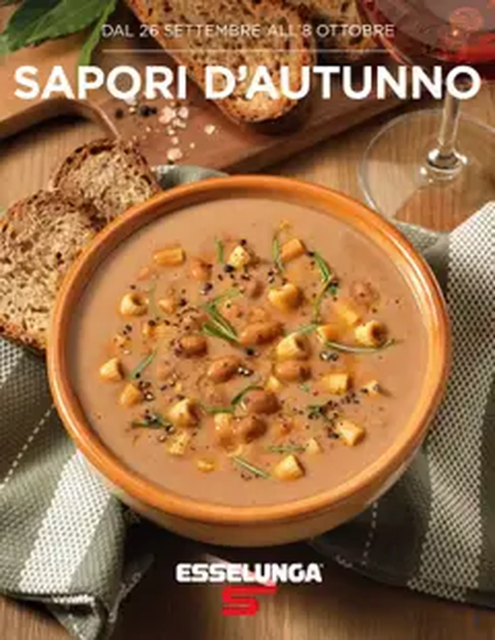 Esselunga S Sapori d'Autunno Roma catalogo - volantino valido dal 26/09/2025 pagina 1 di 1