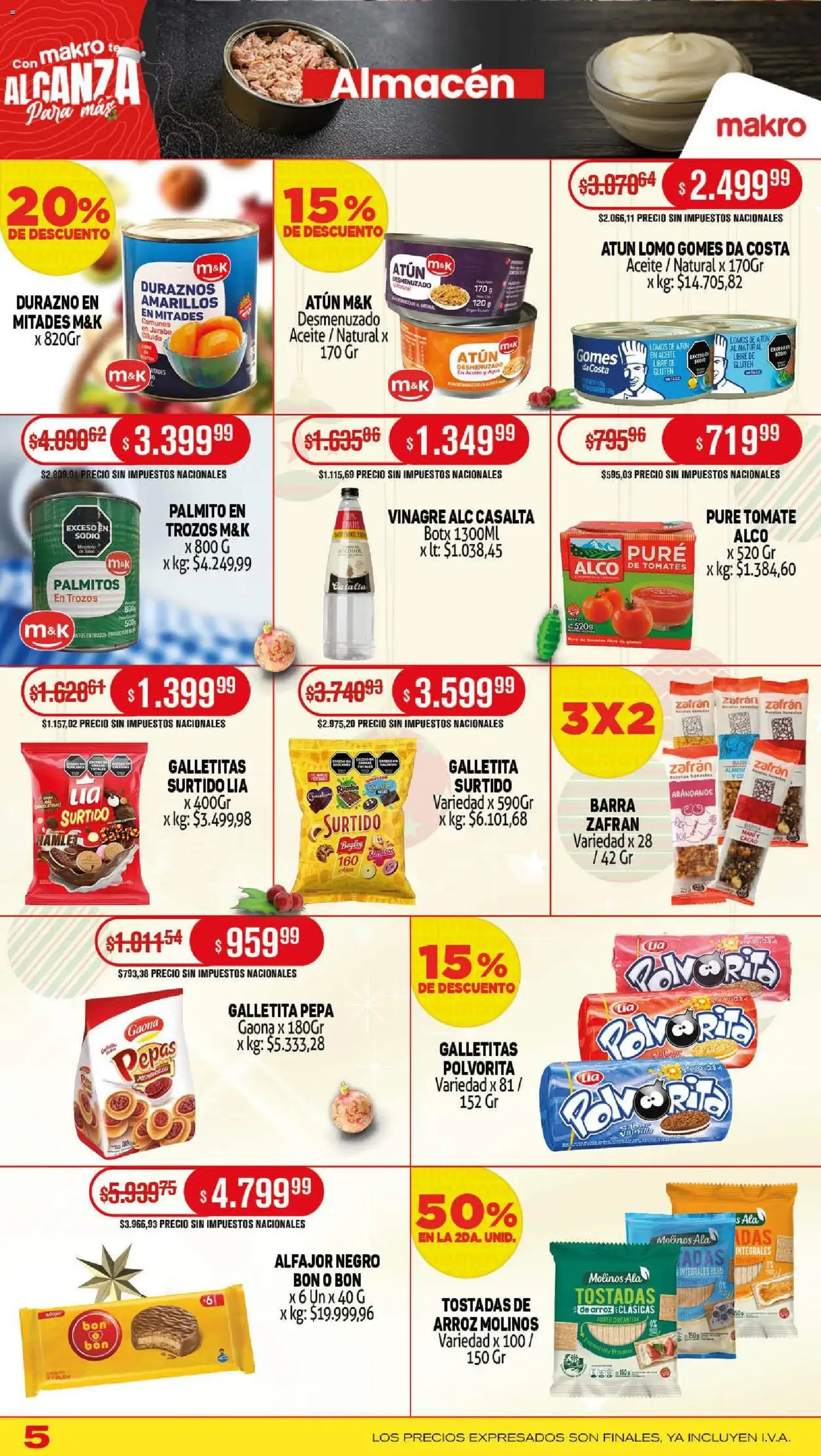 Makro ofertas - folleto válido desde 01/12/2025 página 5 de 10
