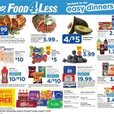 Food 4 Less Weekly Ad - Flyer preview valid from 08/05/2026