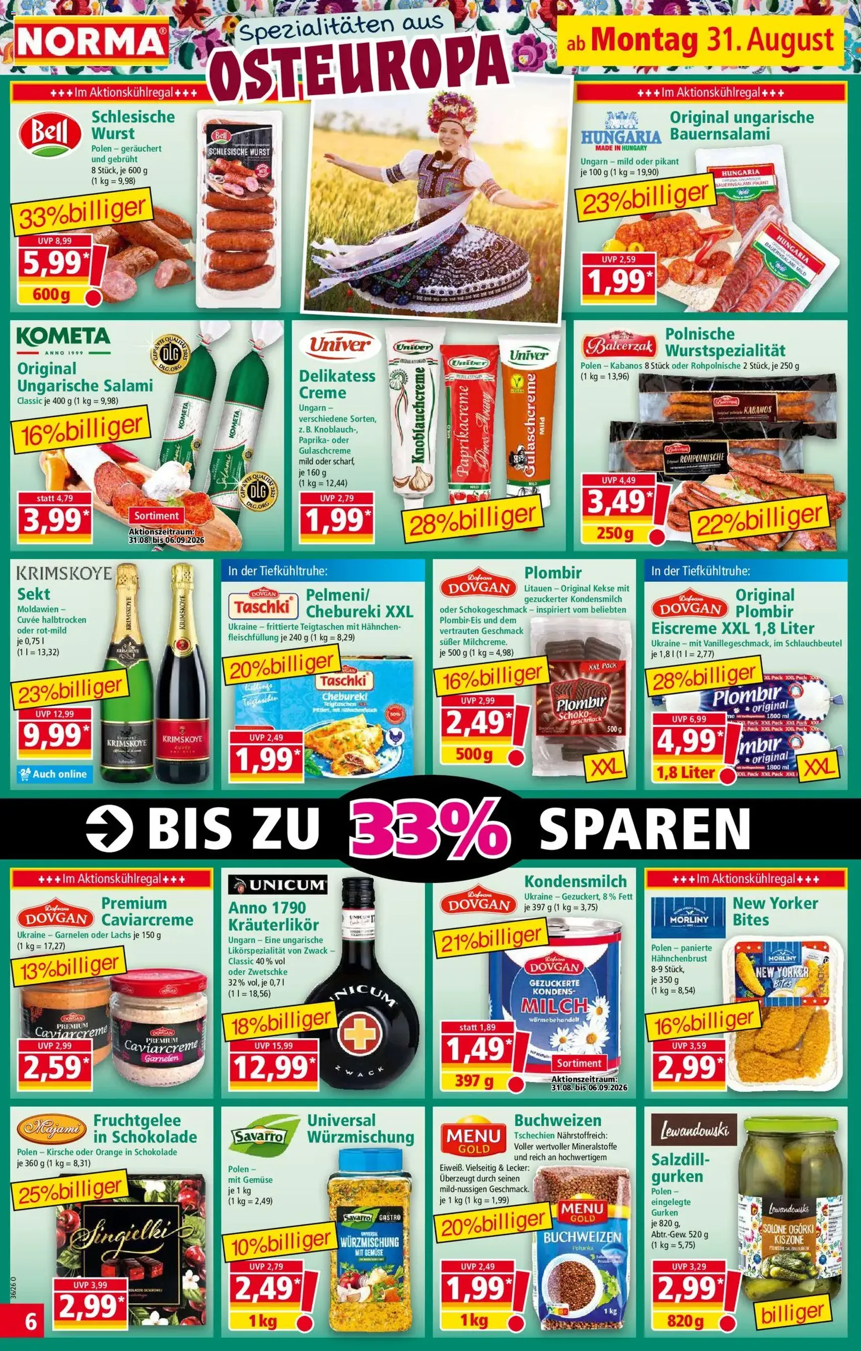 Norma Prospekt - Gültiger Prospekt ab 31.08.2026, Seite 6 von insgesamt 28