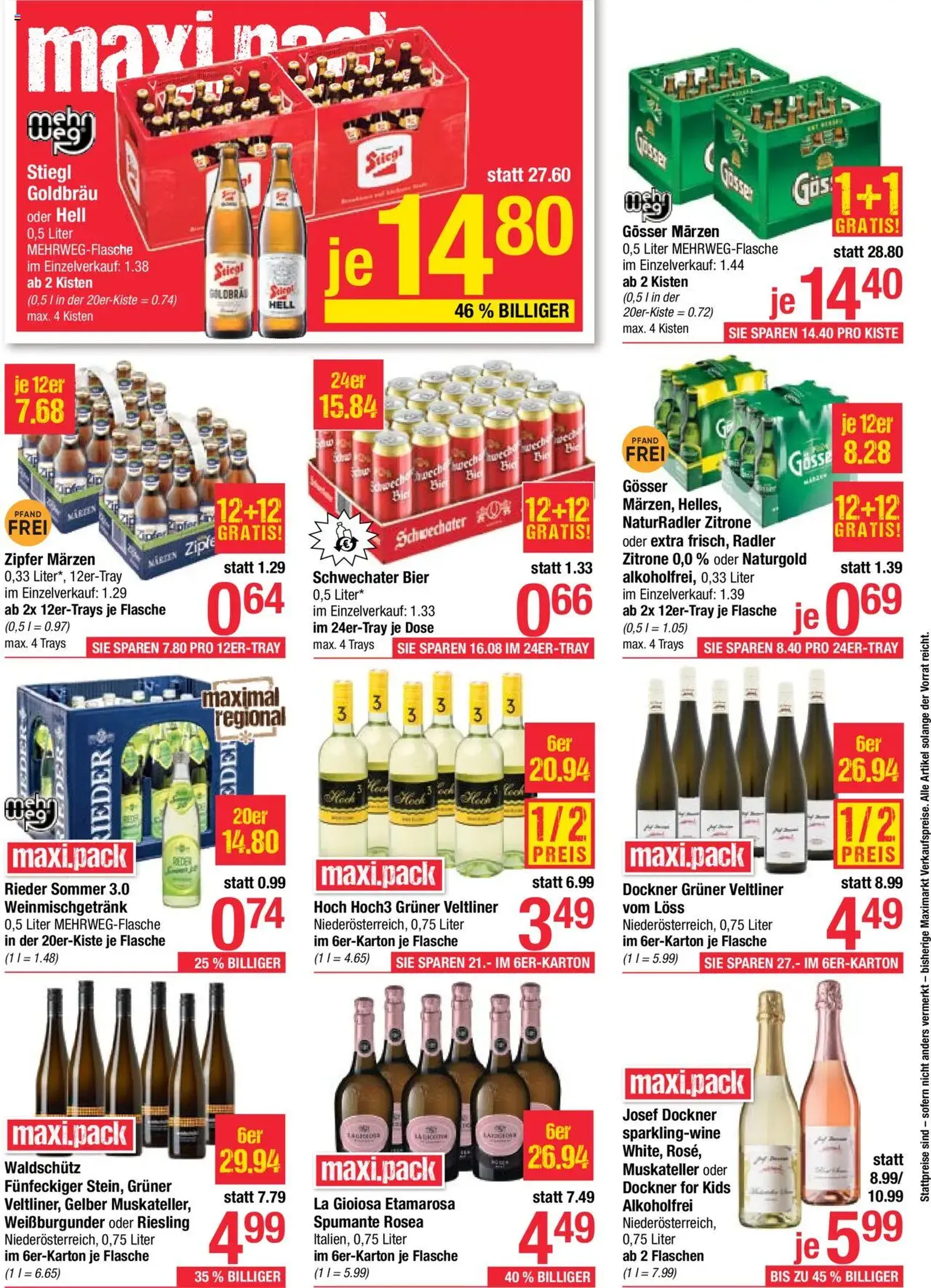 Maximarkt Flugblatt - Gültiger Prospekt ab 15.09.2025, Seite 15 von insgesamt 24