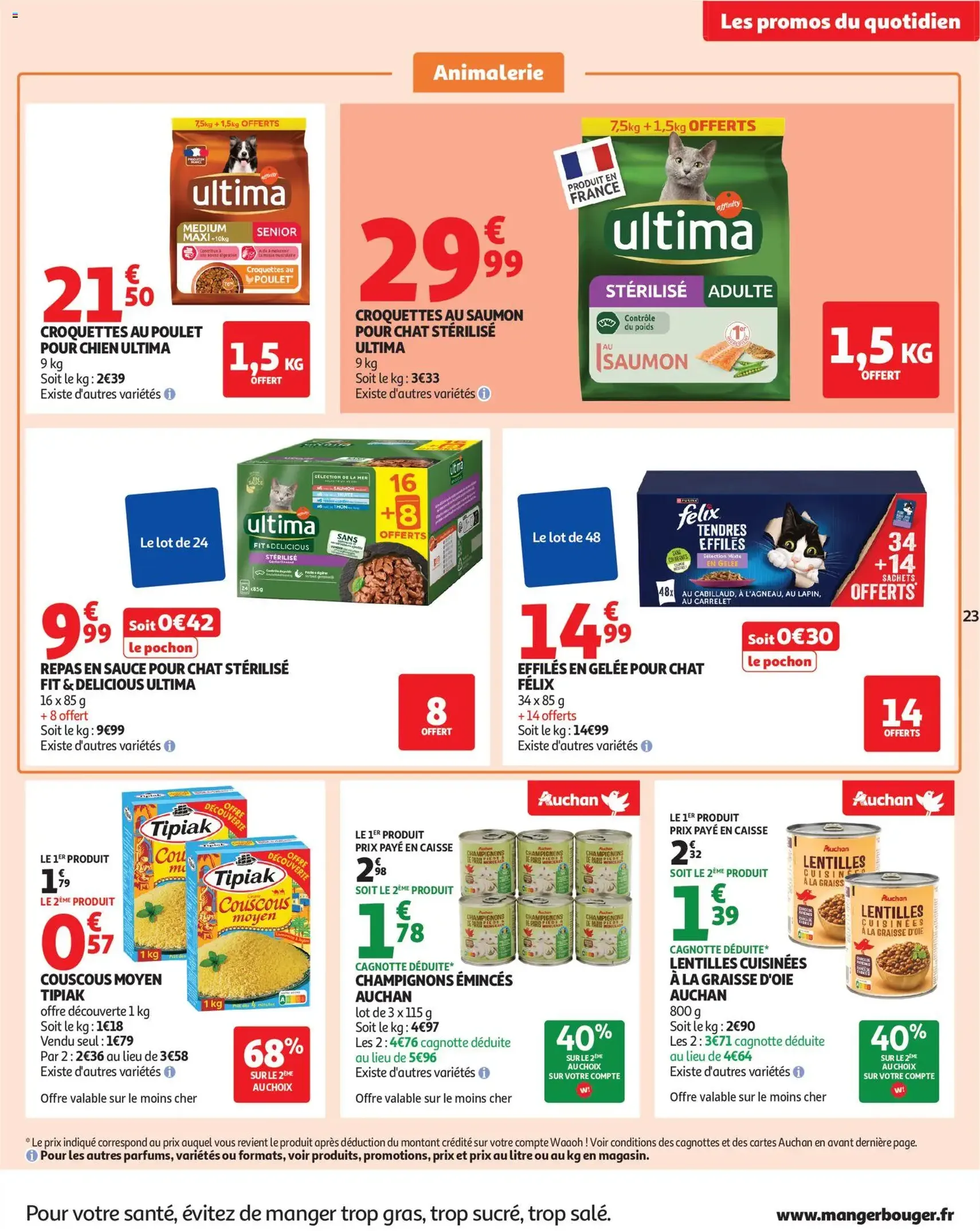 Auchan prospectus - brochure valable à partir du 04/11/2025, page 23 sur 62