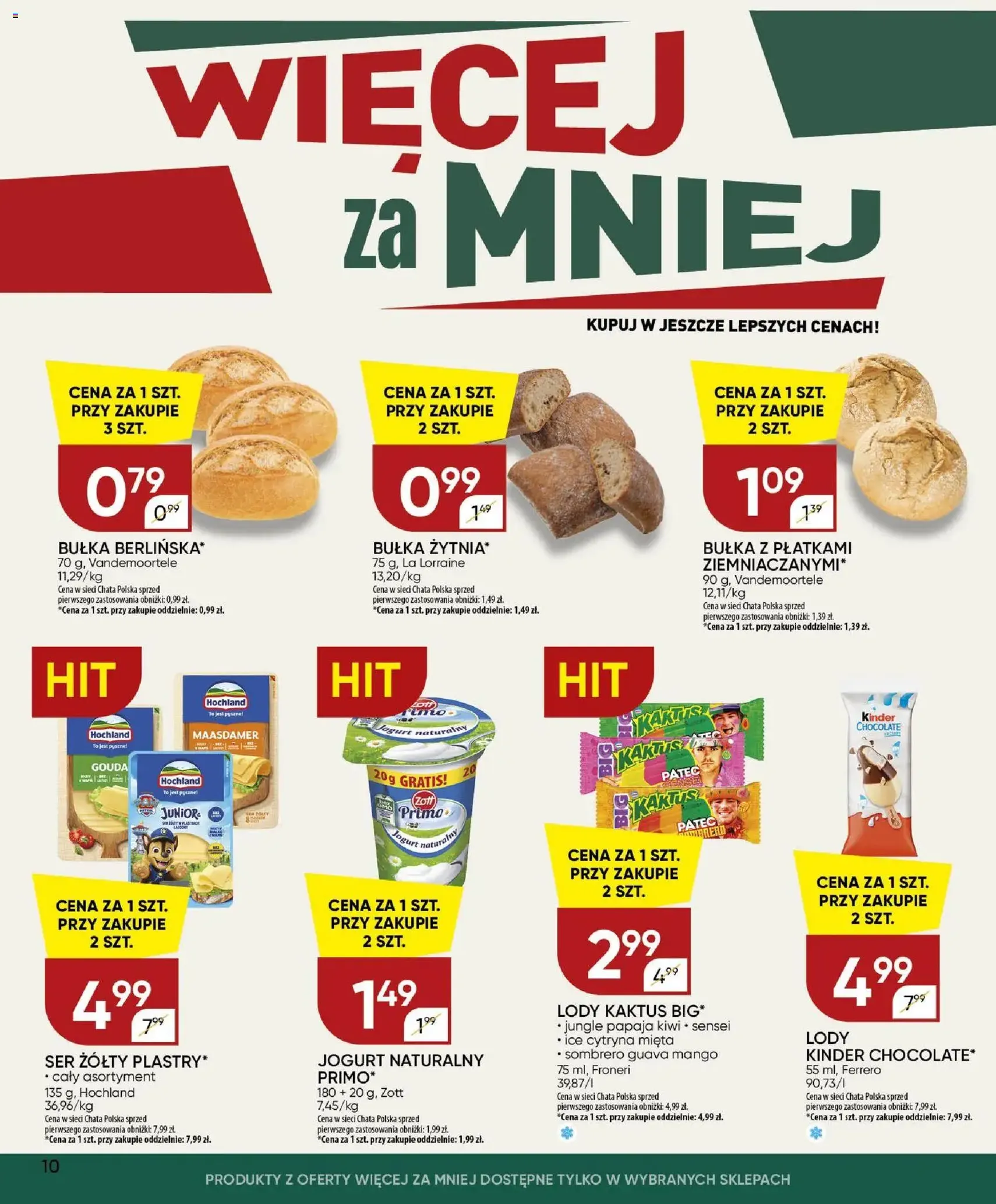 Chata Polska gazetka - ważny gazetka od 30.07.2026 strona 10 z 28