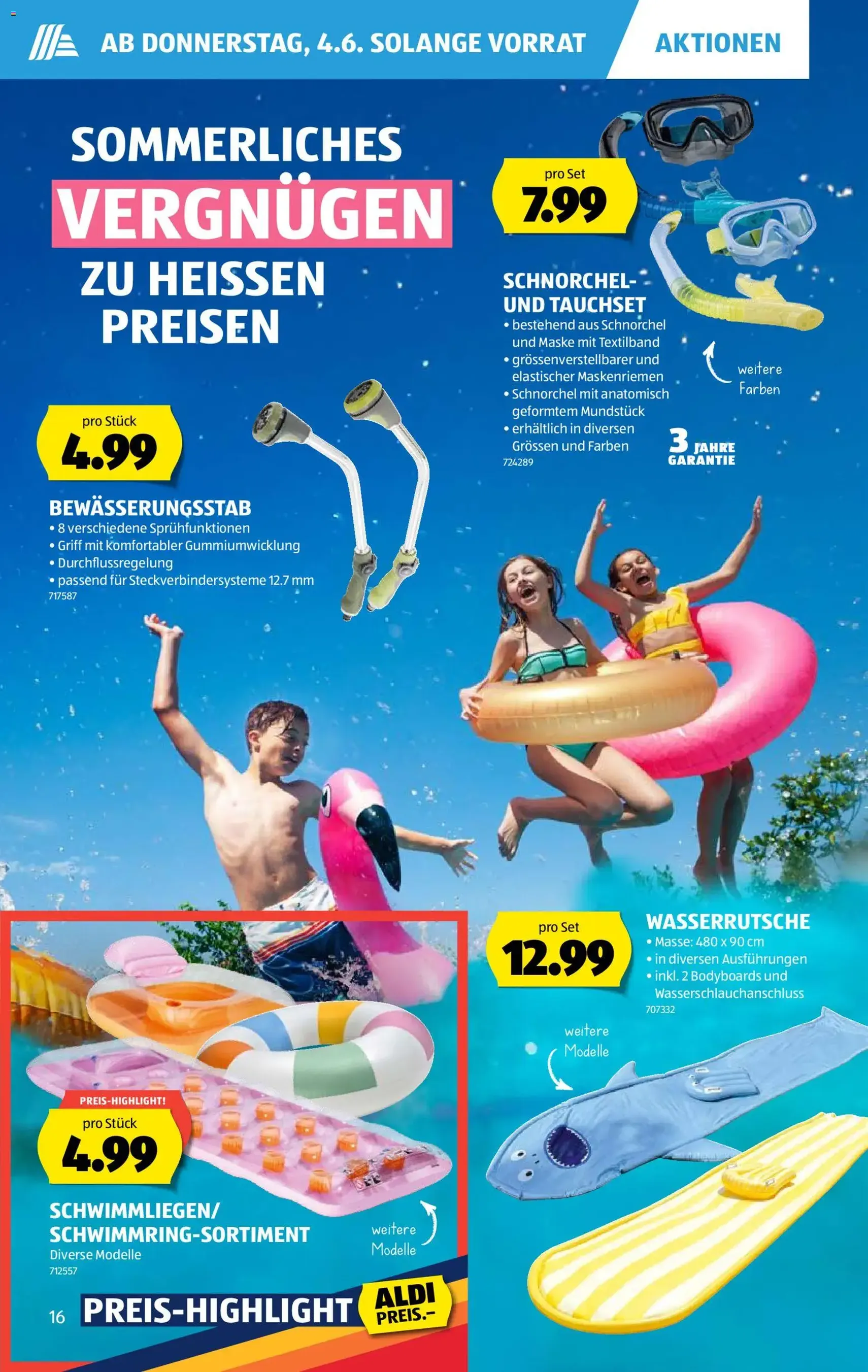 Aldi aktionen - Gültiger Prospekt ab 04.06.2026, Seite 16 von insgesamt 39