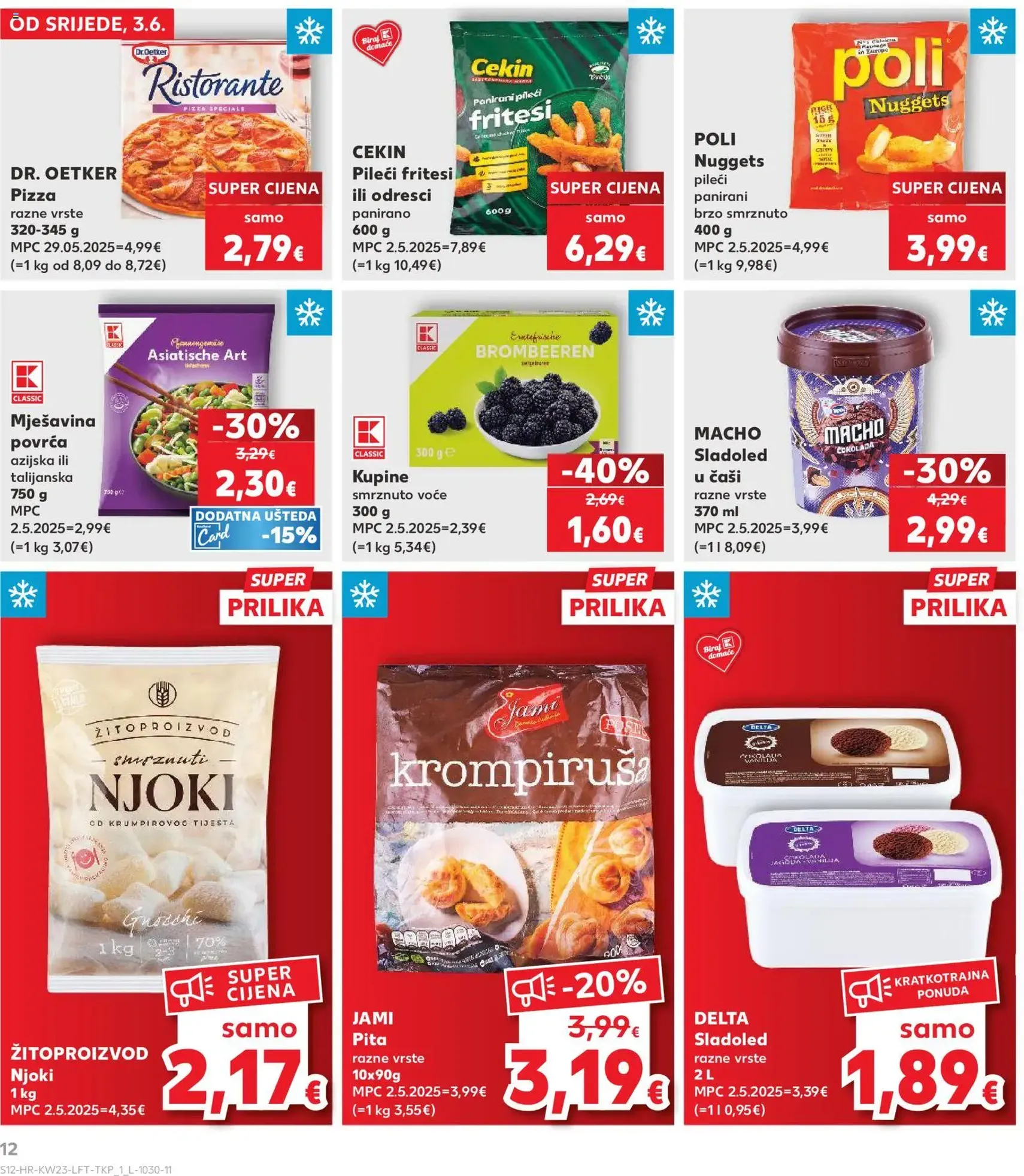Kaufland HR akciós újság - 2026.06.03. érvényes szórólap 12 oldal 32 oldalból
