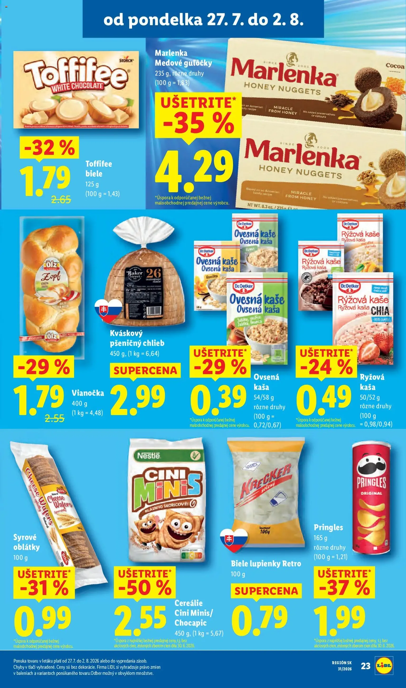 Lidl leták - platný leták od 27.07.2026 strana 31 z 108