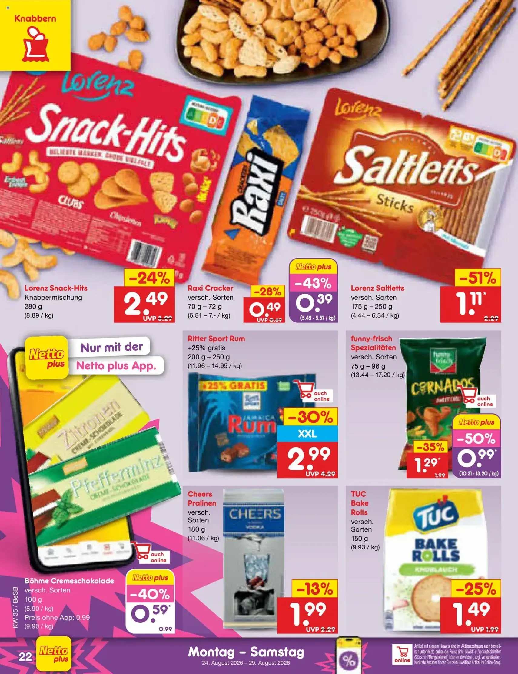 Netto Marken-Discount Prospekt - Gültiger Prospekt ab 24.08.2026, Seite 34 von insgesamt 68