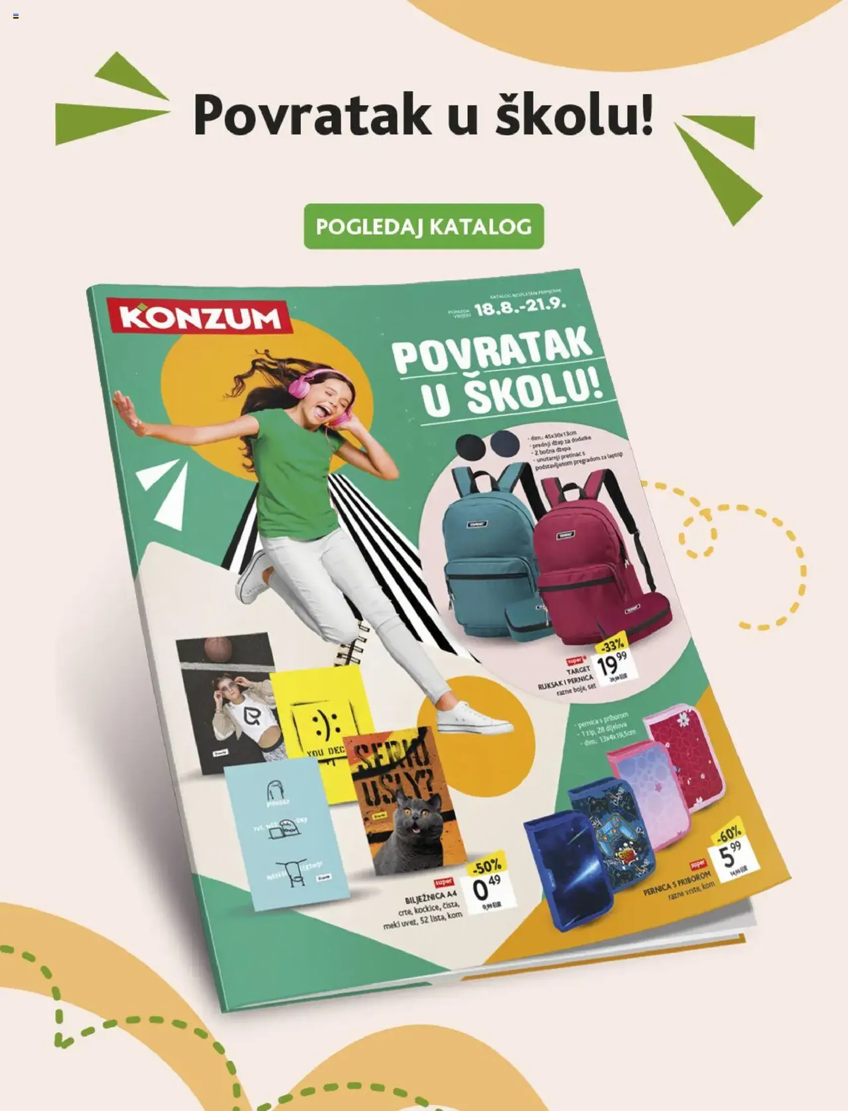 Konzum HR Akciós újság - 2025.08.20. érvényes szórólap 34 oldal 38 oldalból