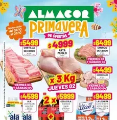 Vista previa del folleto Almacor catálogo válido desde 02/10/2025