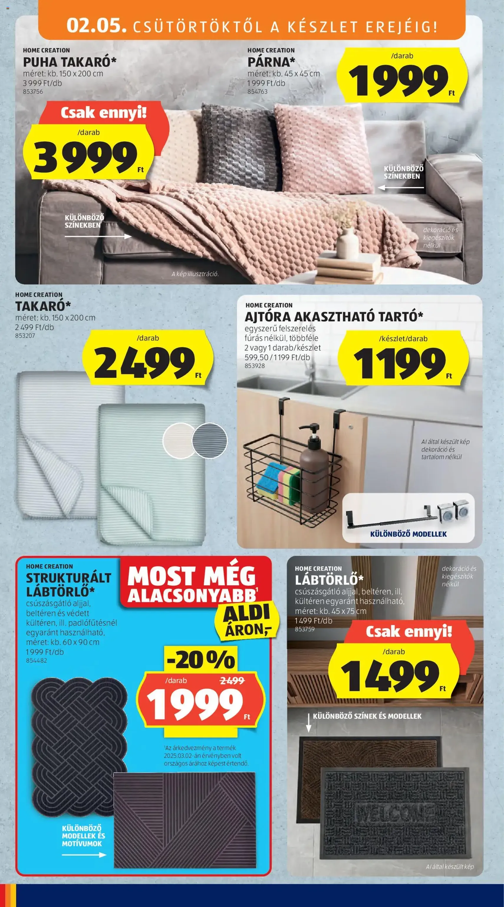 Aldi Akciós újság - 2026.02.05. érvényes szórólap 22 oldal 48 oldalból