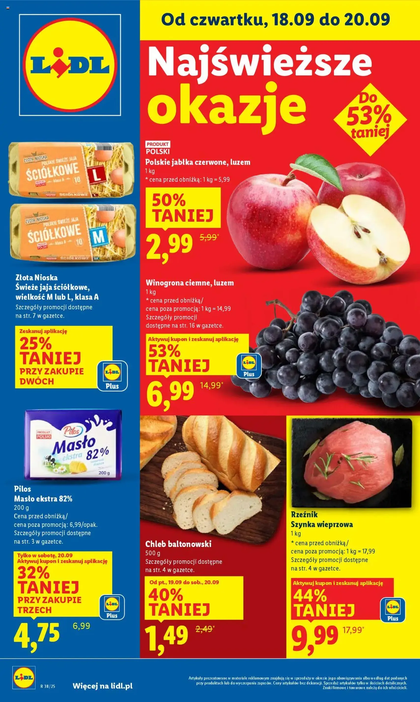Lidl Gazetka - ważny gazetka od 18.09.2025 strona 1 z 59