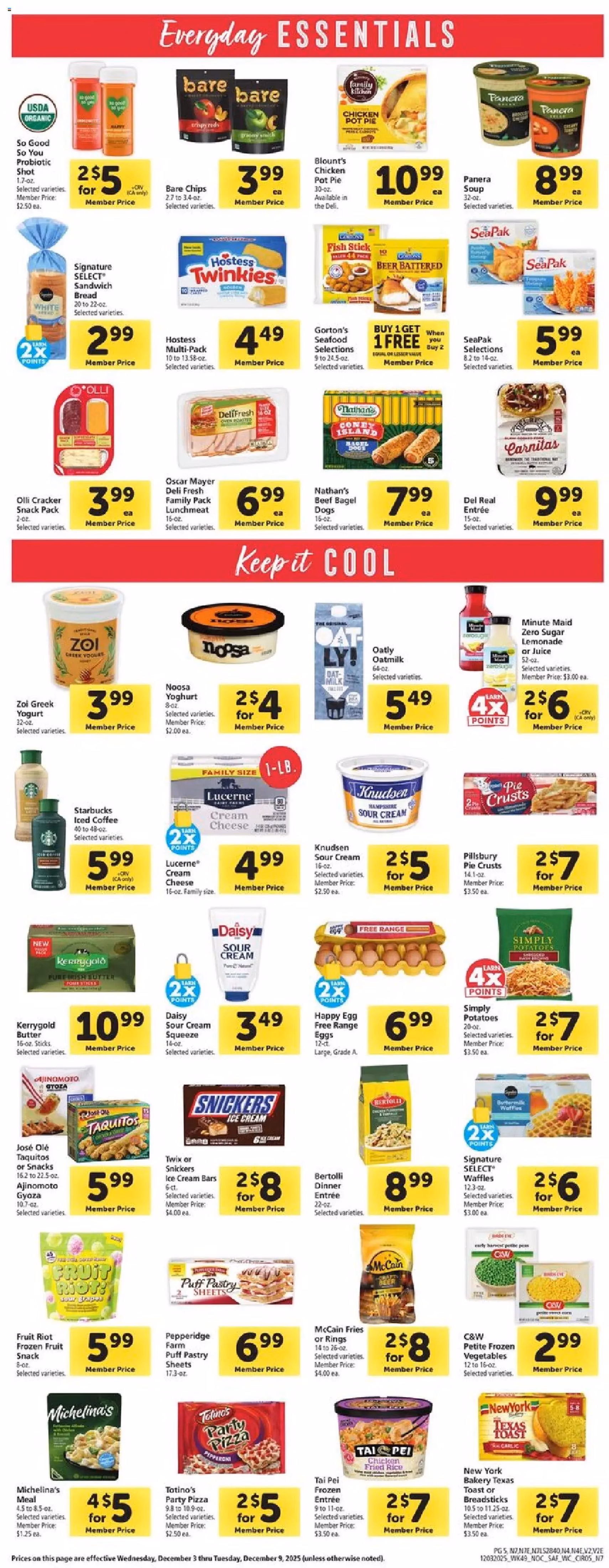 Safeway Weekly Ad - valid flyer from 12/03/2025, page 5 of 11
