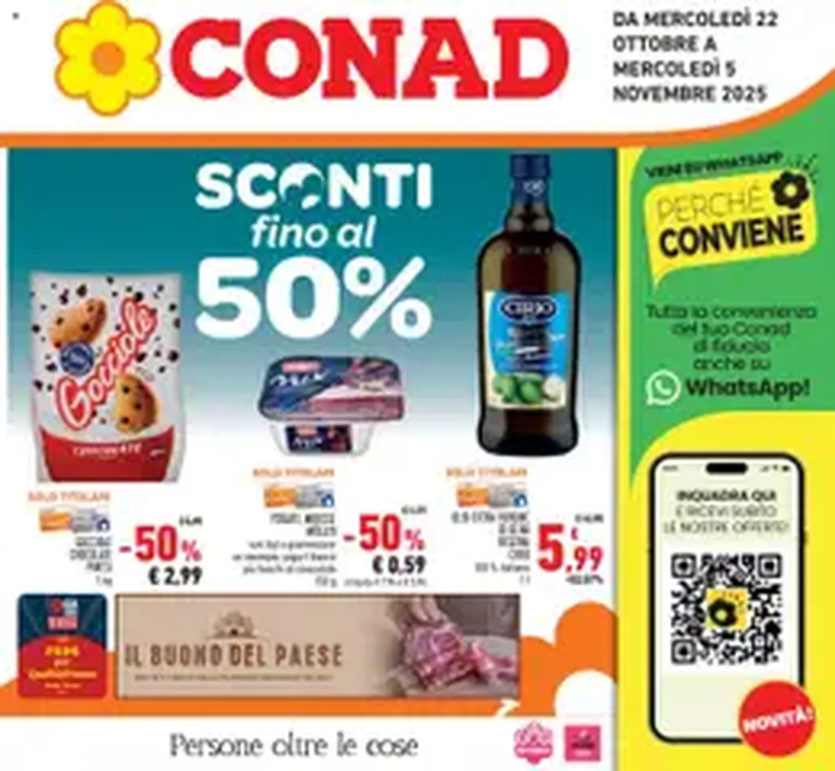 Volantino Conad - volantino valido dal 22/10/2025 pagina 1 di 1