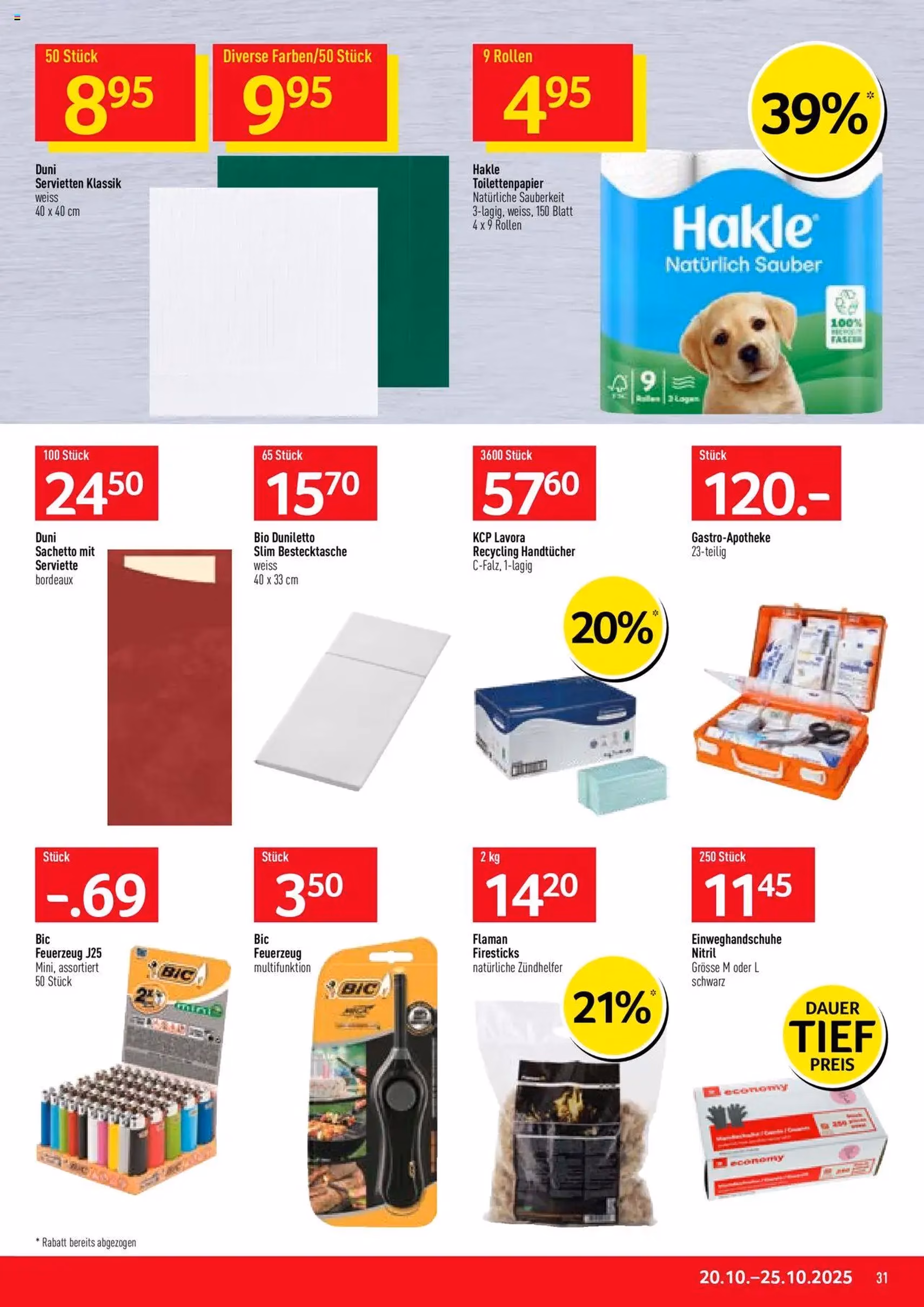 Prodega Aktionen - Gültiger Prospekt ab 20.10.2025, Seite 31 von insgesamt 36 Prodega Aktionen - Gültiger Prospekt ab 20.10.2025, Seite 31 von insgesamt 36
