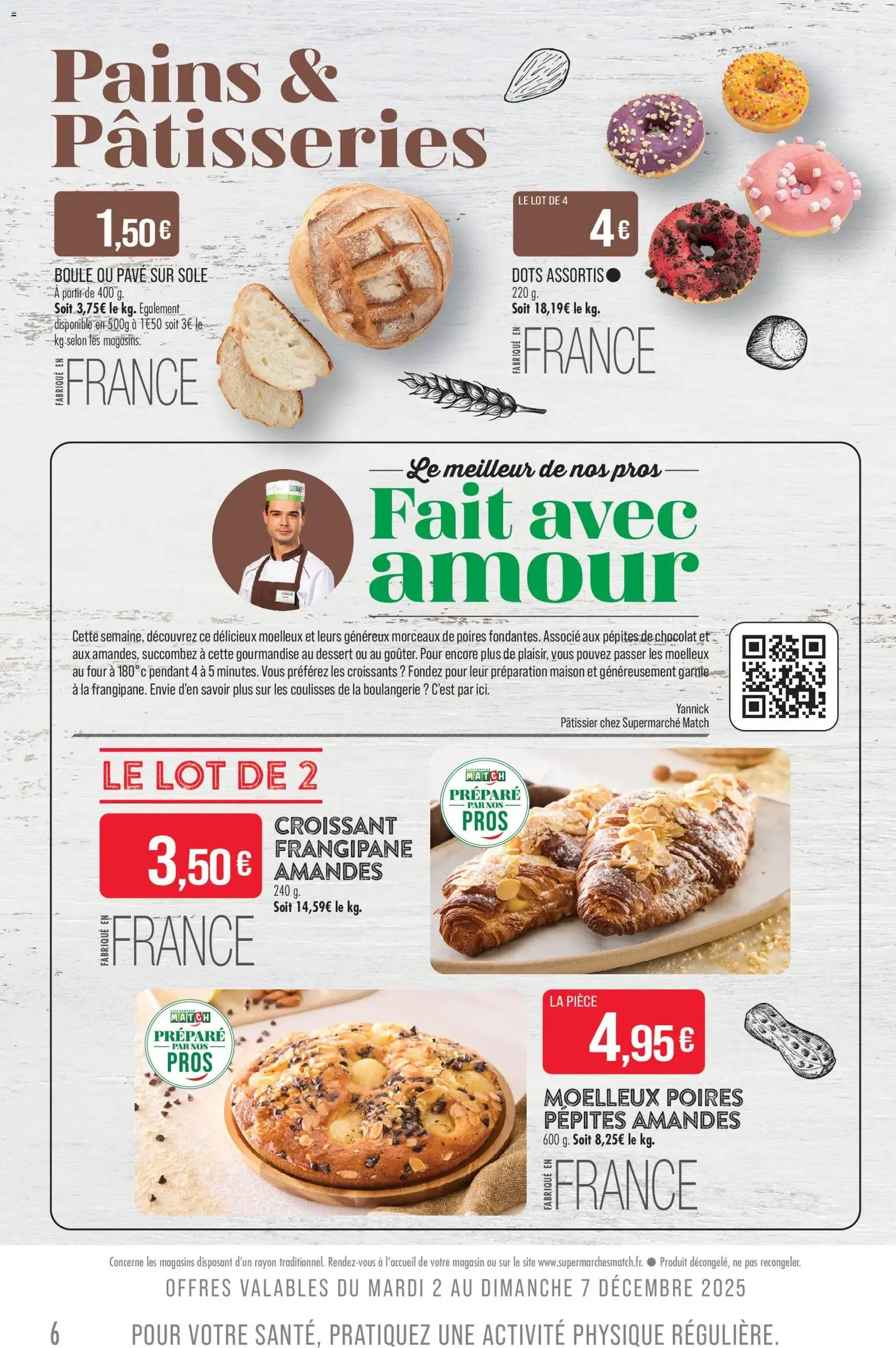 Match Supermarché catalogue - brochure valable à partir du 02/12/2025, page 6 sur 36