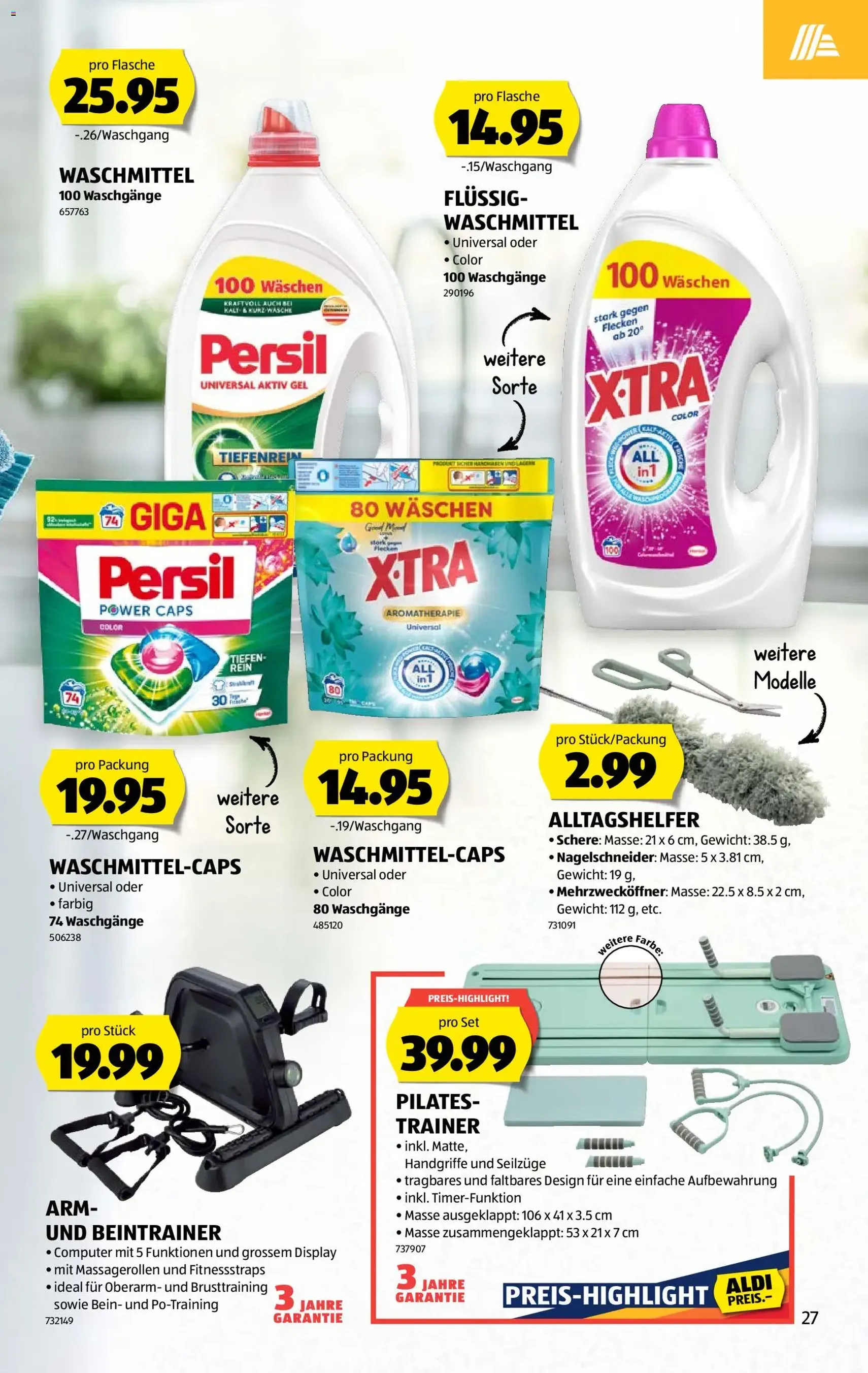 Aldi aktionen - Gültiger Prospekt ab 20.08.2026, Seite 27 von insgesamt 40