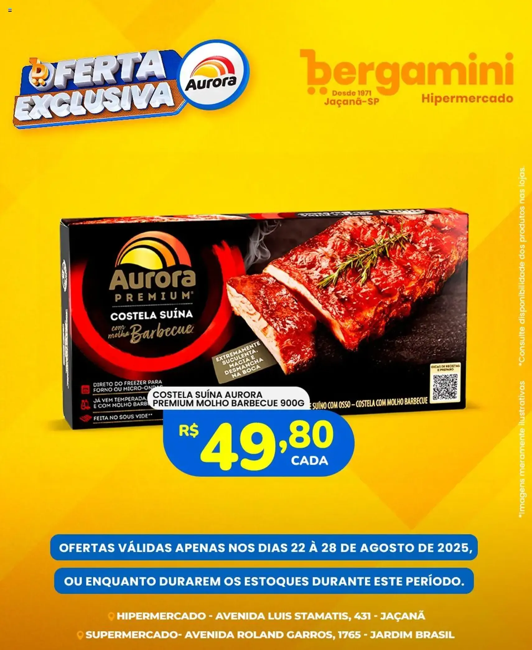 Supermercado Bergamini - Ofertas Aurora - folheto válido a partir de 22/08/2025 página 4 de 6