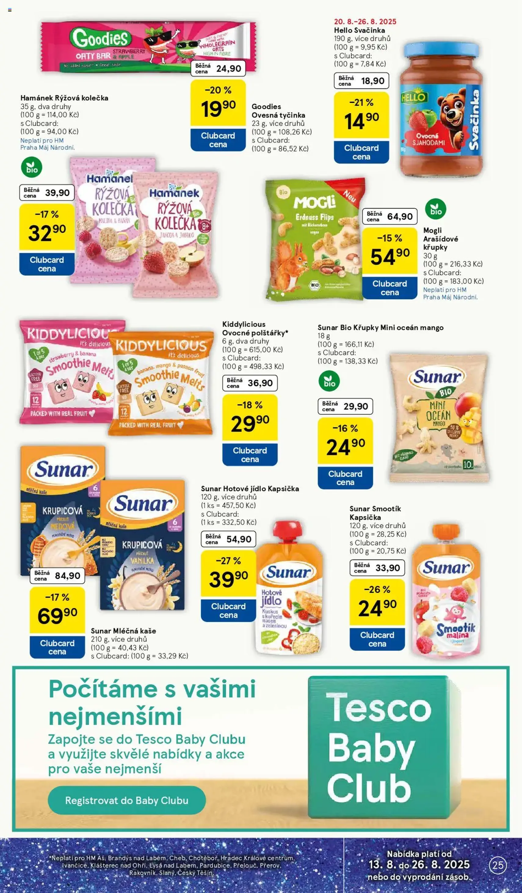 Tesco leták - Hypermarket - platný leták od 20.08.2025 strana 25 z 34 Tesco leták - Hypermarket - platný leták od 20.08.2025 strana 25 z 34