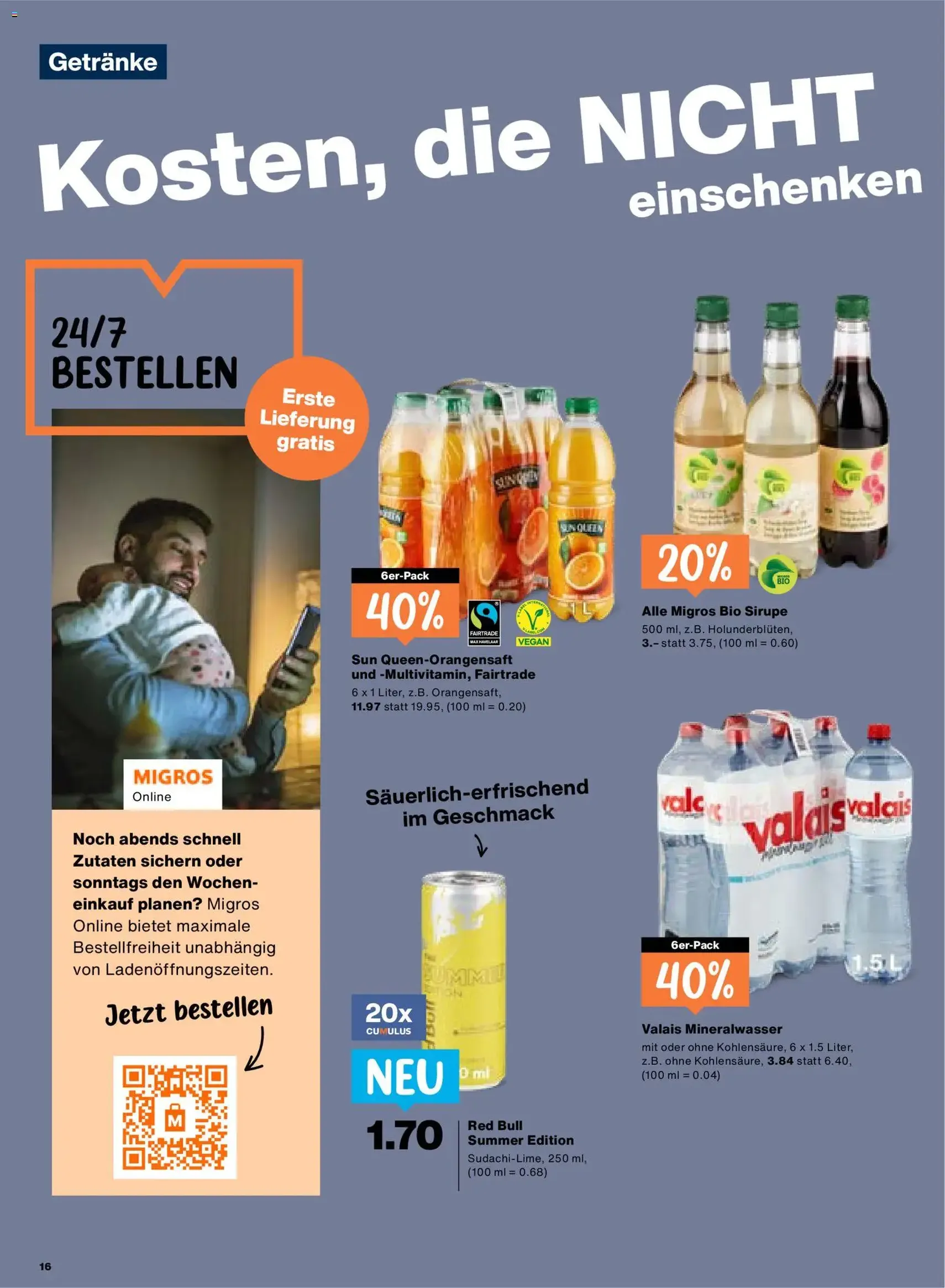 Migros aktionen - Gültiger Prospekt ab 21.05.2026, Seite 16 von insgesamt 24