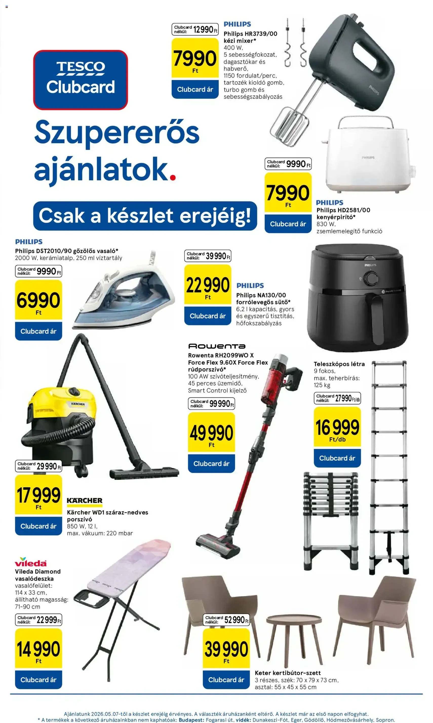 Tesco aktuális akciós újság - 2026.05.07. érvényes szórólap 9 oldal 36 oldalból