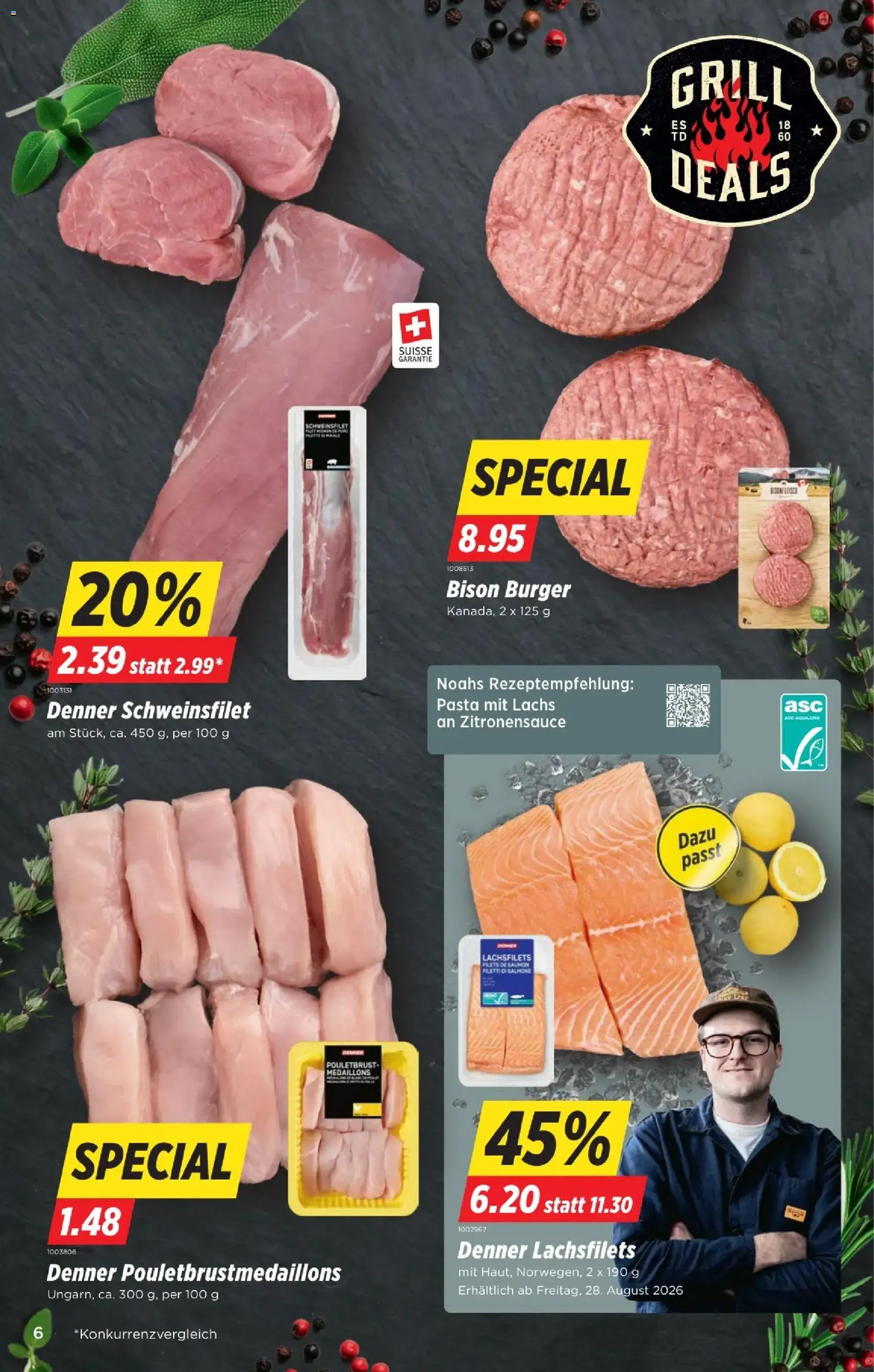 Denner aktionen - Gültiger Prospekt ab 27.08.2026, Seite 6 von insgesamt 22