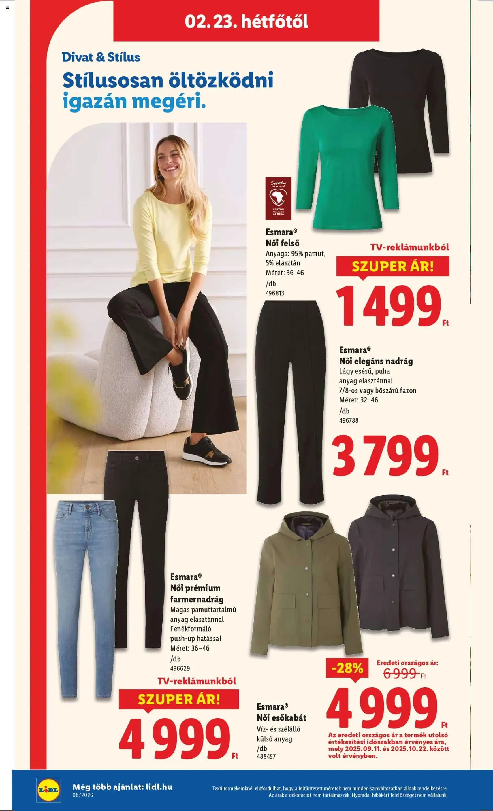 Lidl Akciós újság - 2026.02.19. érvényes szórólap 38 oldal 58 oldalból