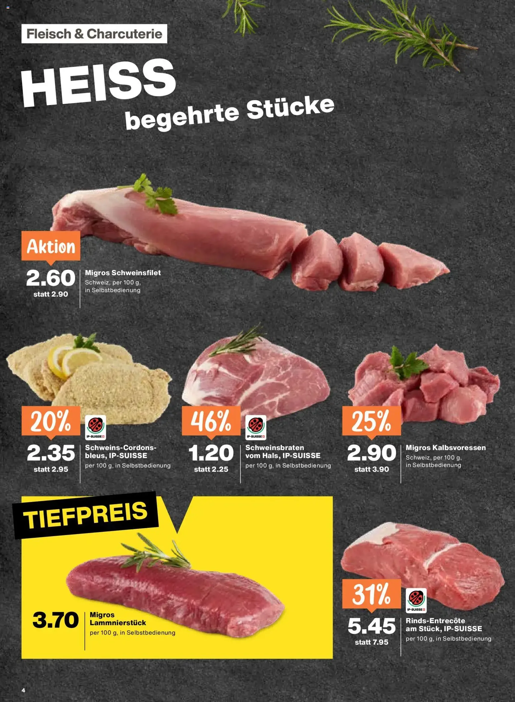 Migros aktionen - Gültiger Prospekt ab 17.09.2026, Seite 4 von insgesamt 24