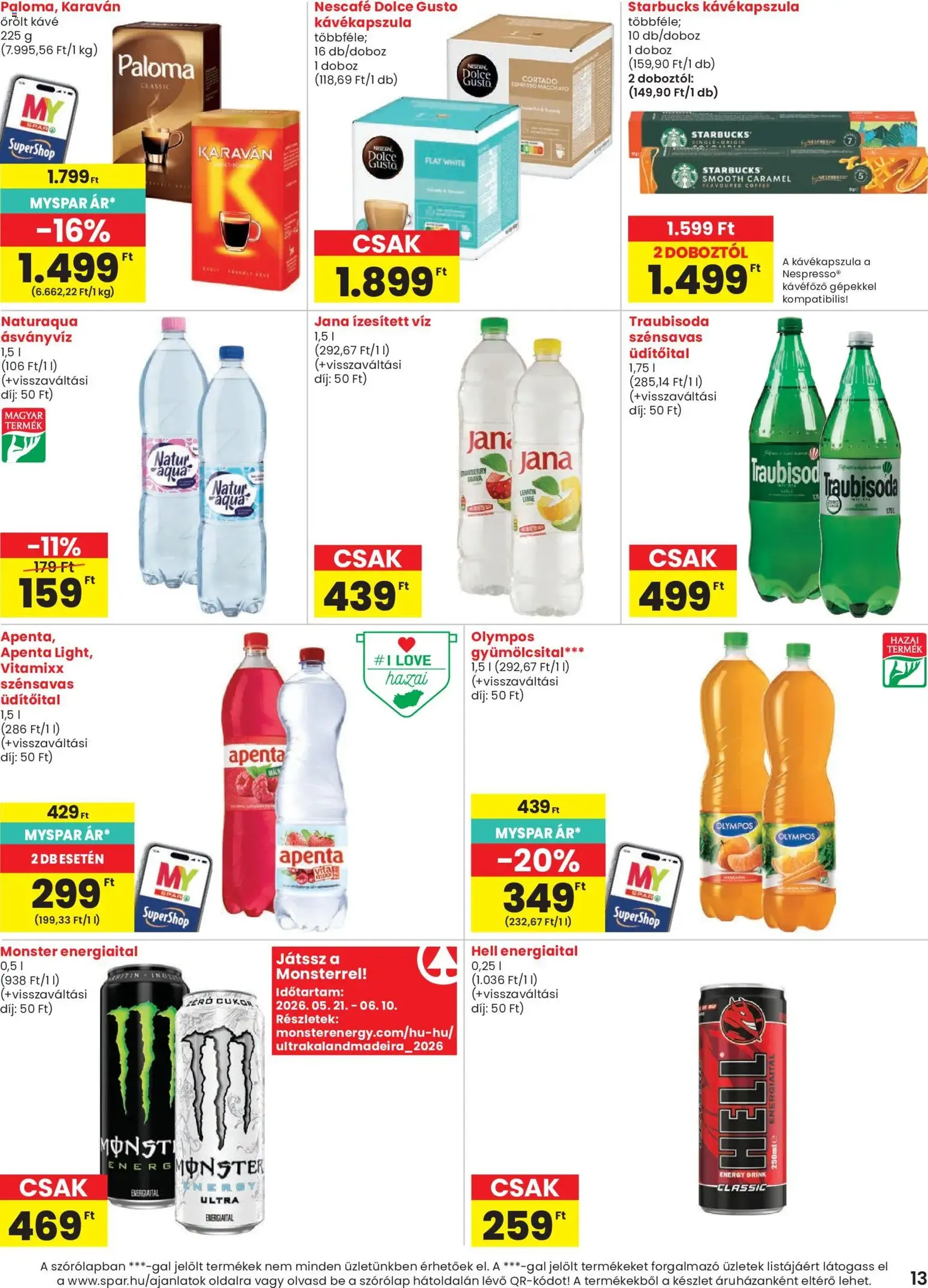 Spar akciós újság - 2026.06.04. érvényes szórólap 13 oldal 20 oldalból